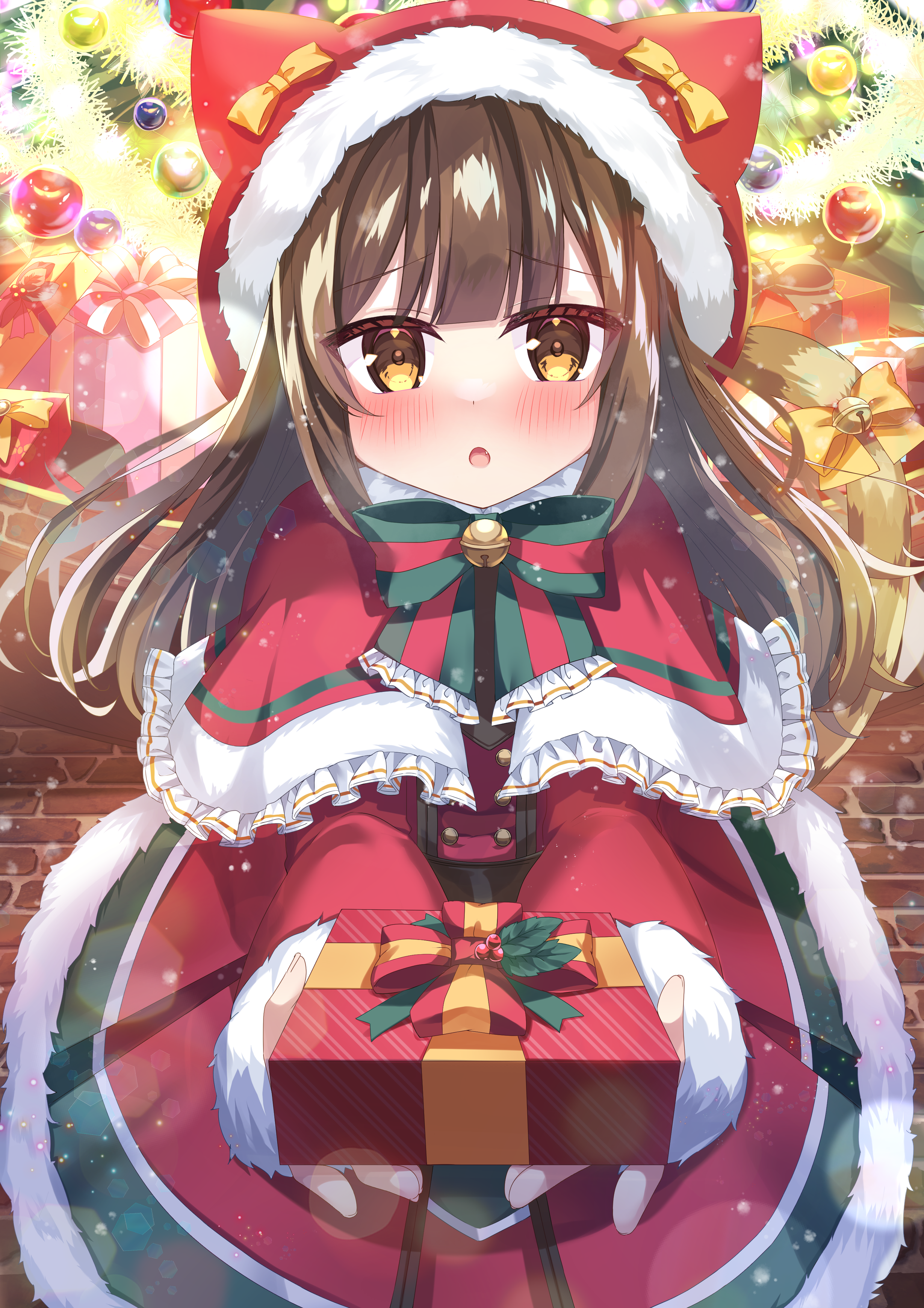 【お仕事】こげたま様クリスマス用イラスト-1