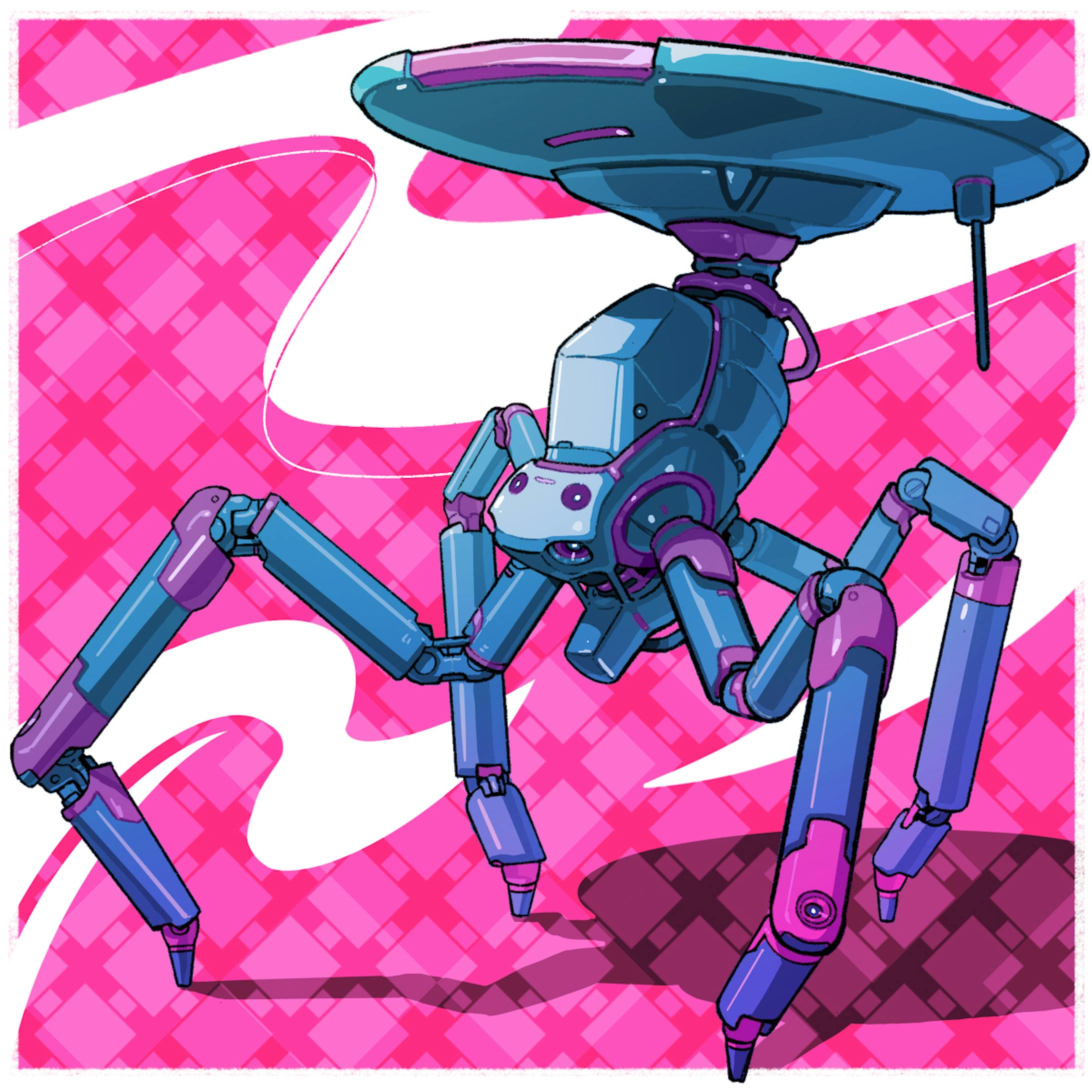 オリジナルロボットイラスト 3点 オリジナルロボットイラスト 3点