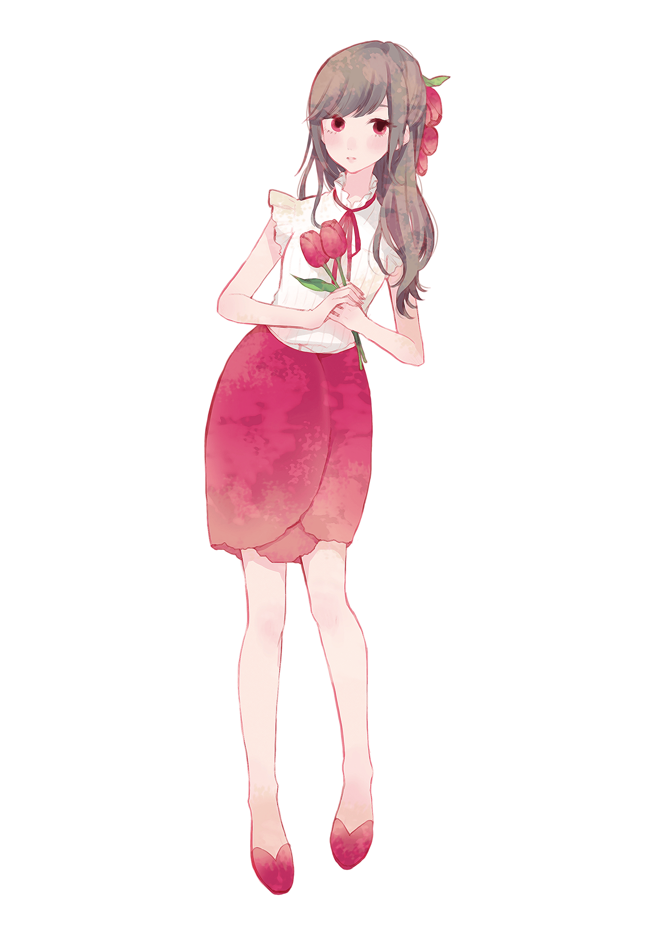 Language flower girls