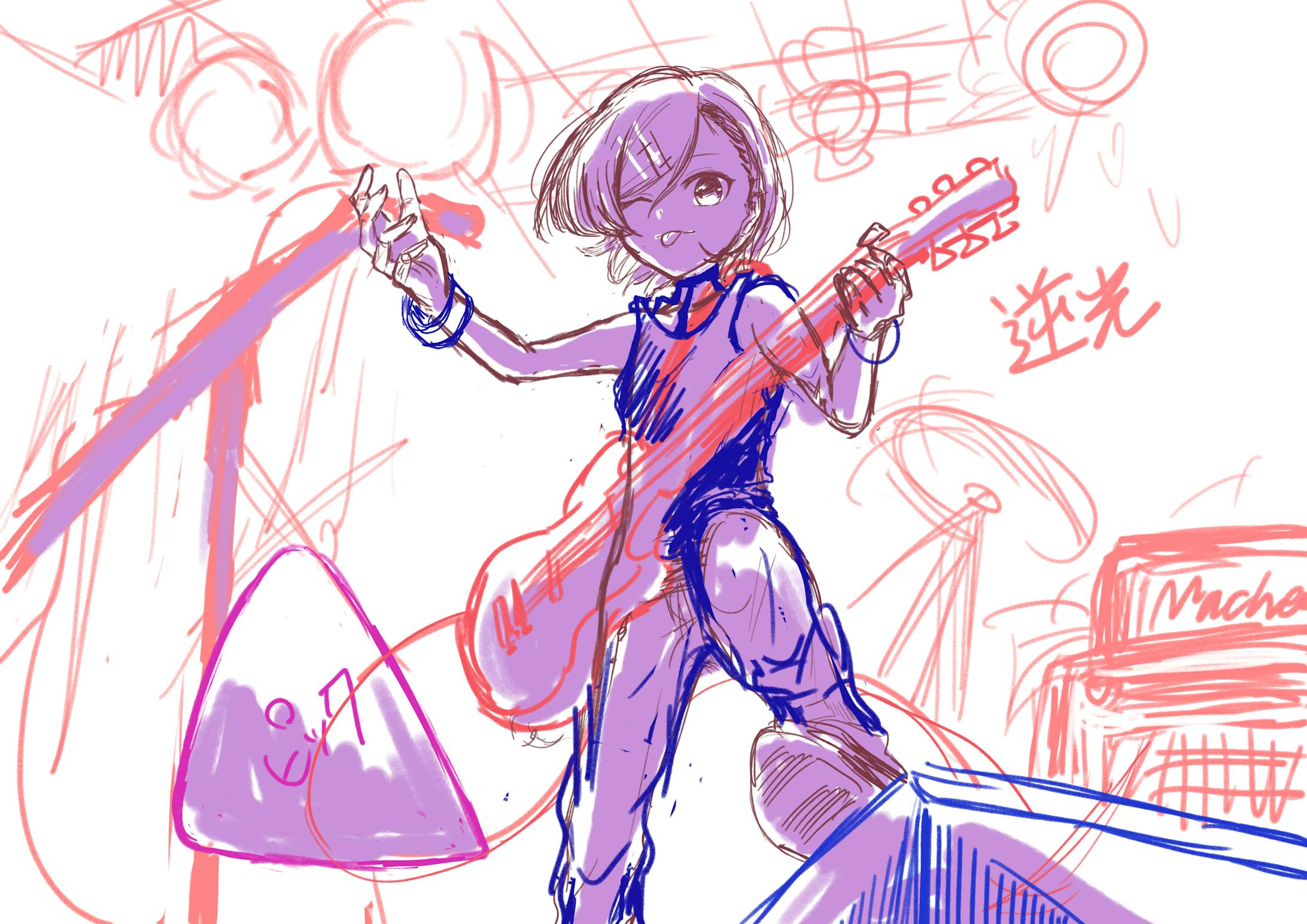 イラスト 軽音部ライブ イラスト 軽音部ライブ