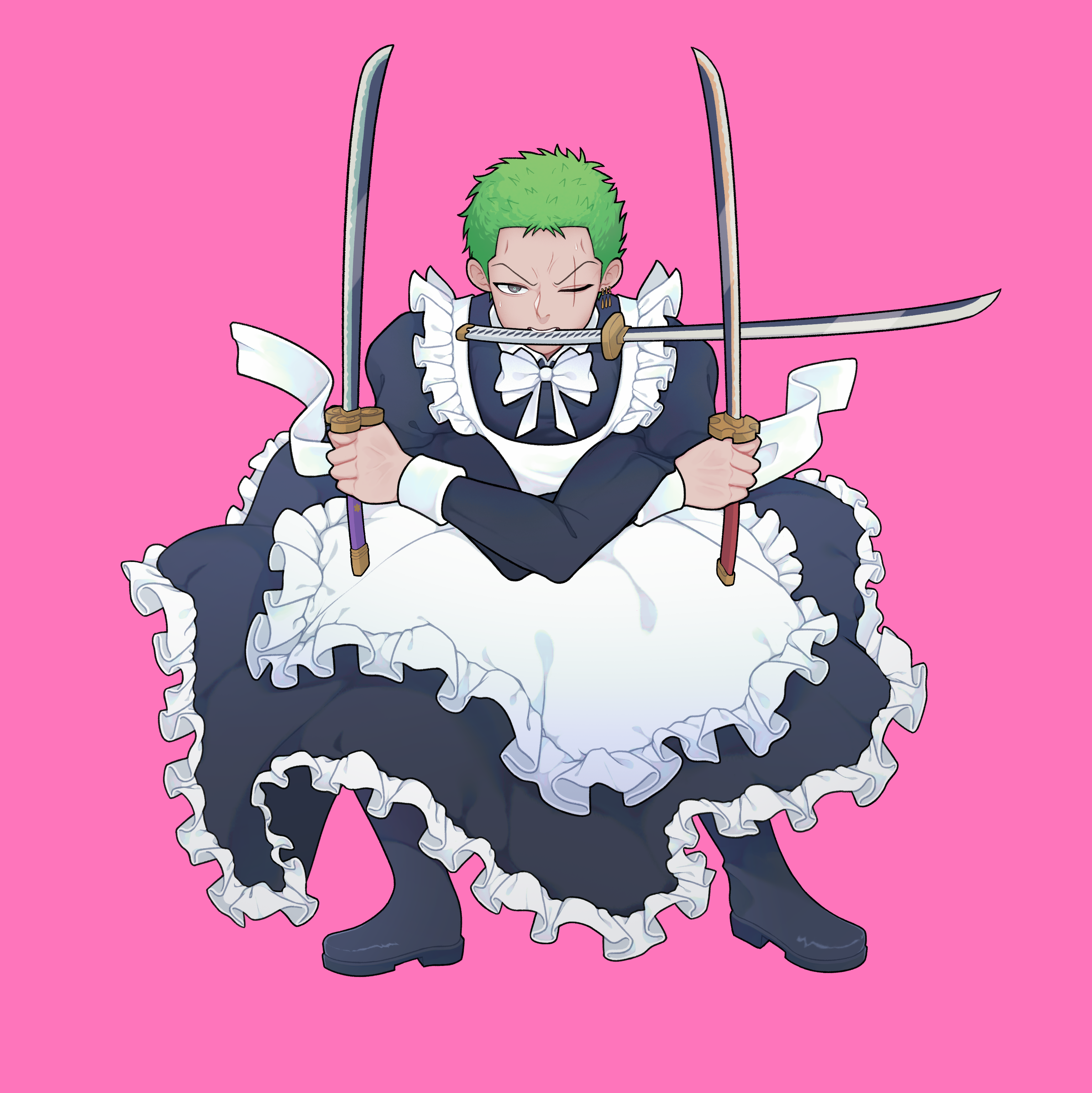 [ONE PIECE] Maid Zoro-1