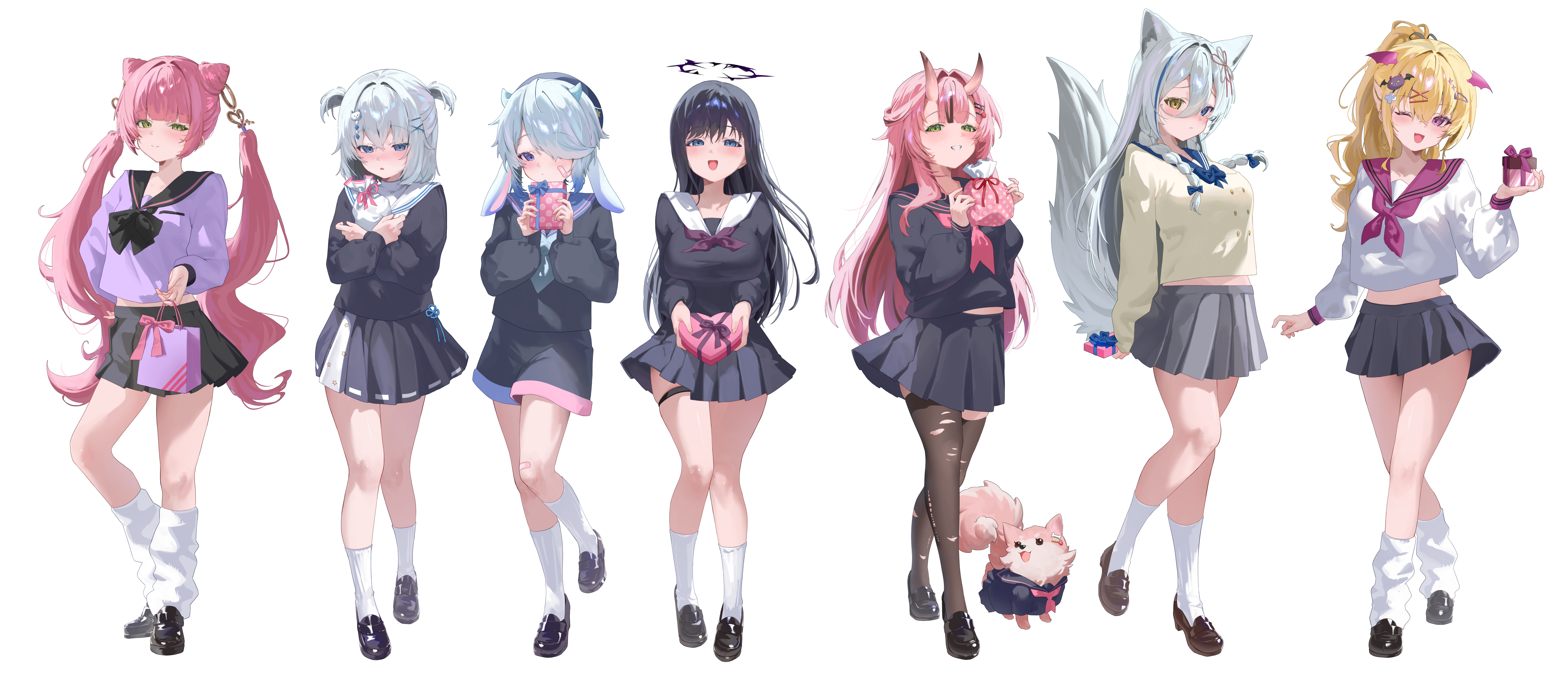 ドン・キホーテコラボイベント　バレンタインイラスト-1