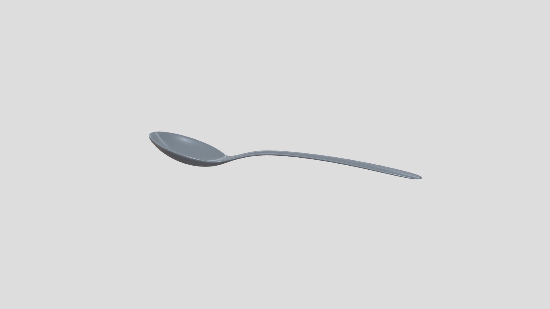 スプーン - 3D model by studio_tekuteku