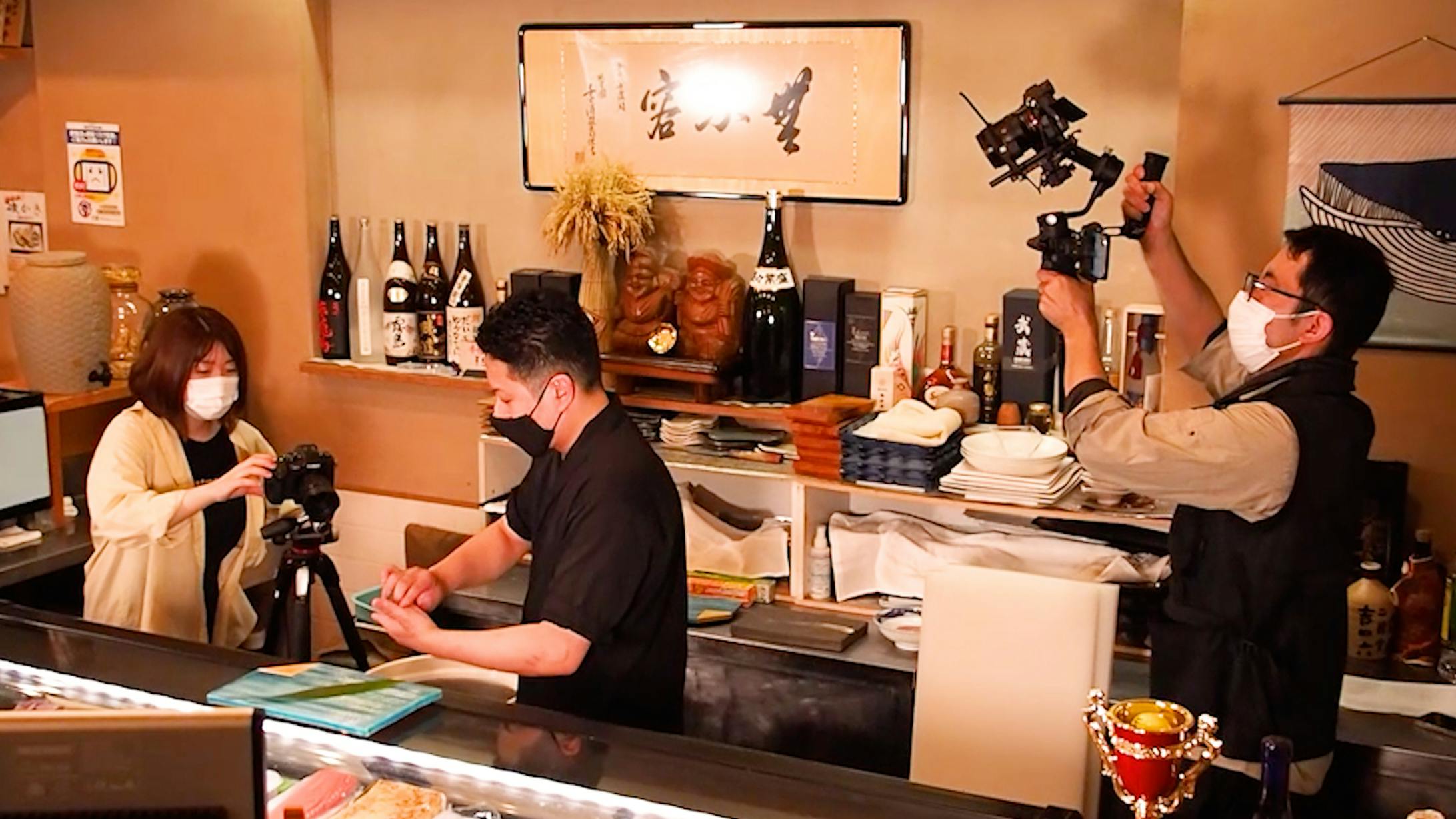 撮影風景① 撮影風景①