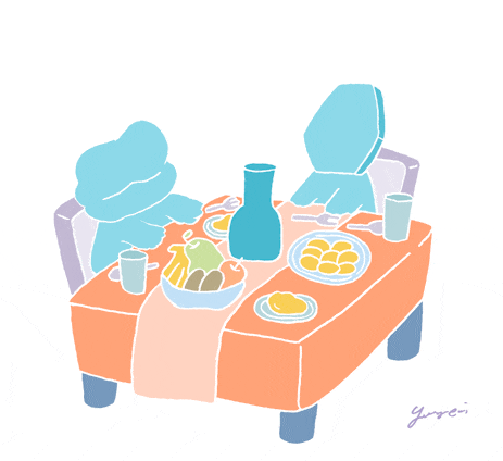 とびちる食卓