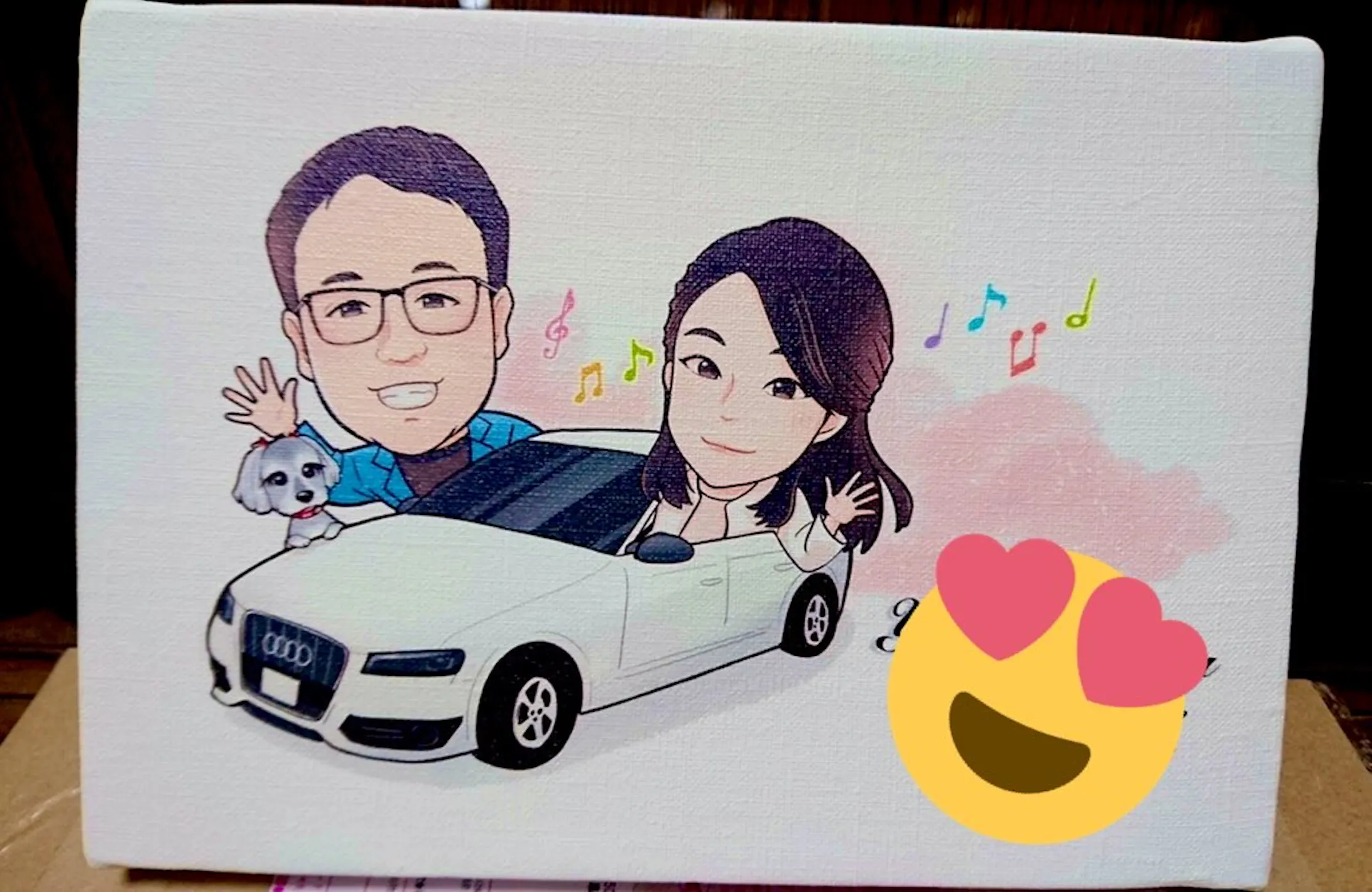 似顔絵 デフォルメ化