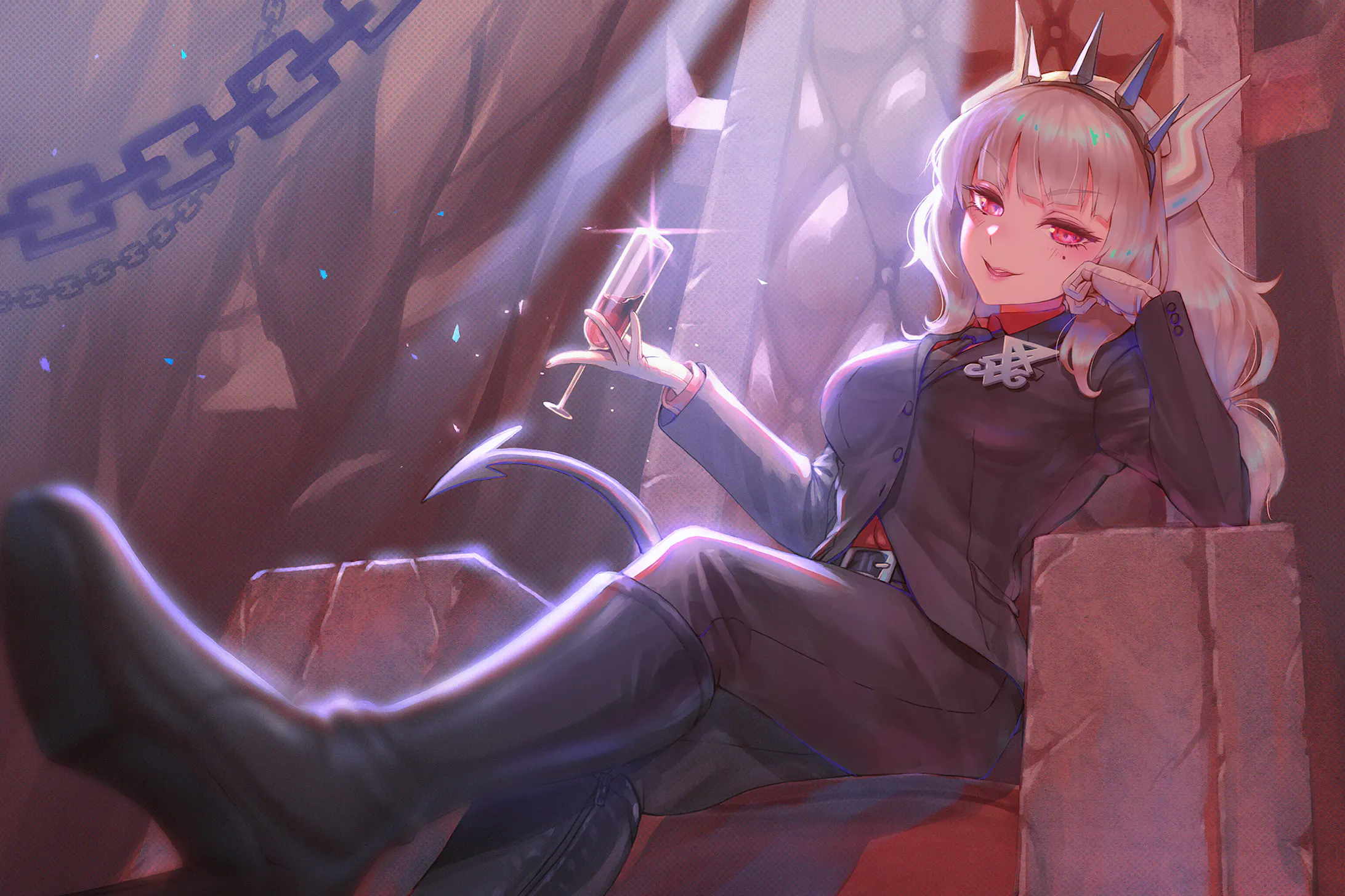 地獄ceoのルシファー 余の好物ぅ フフ ン 愚かな人間どもに分かるワケがあるまい