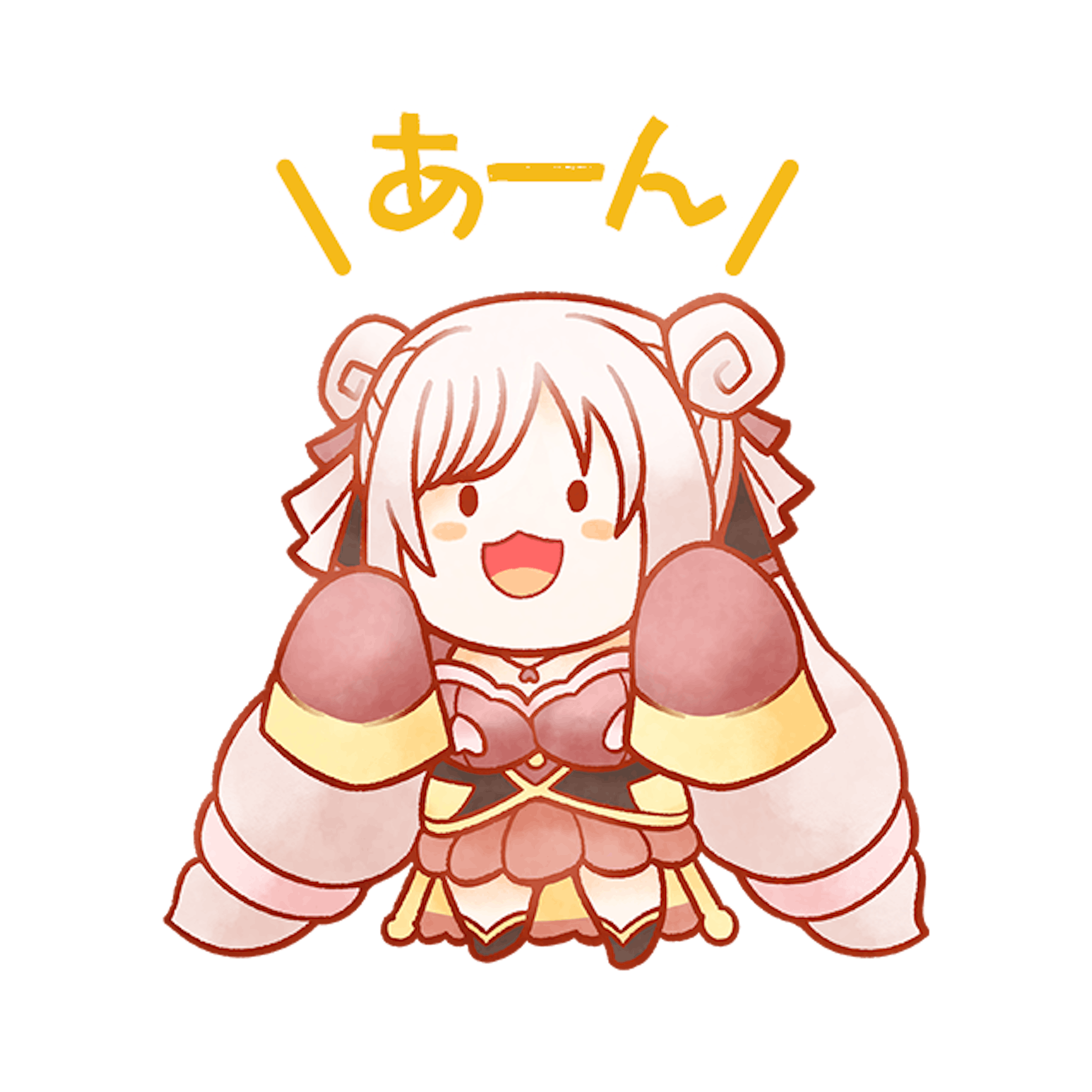 桜花さくら様 グッズ用ミニキャライラスト