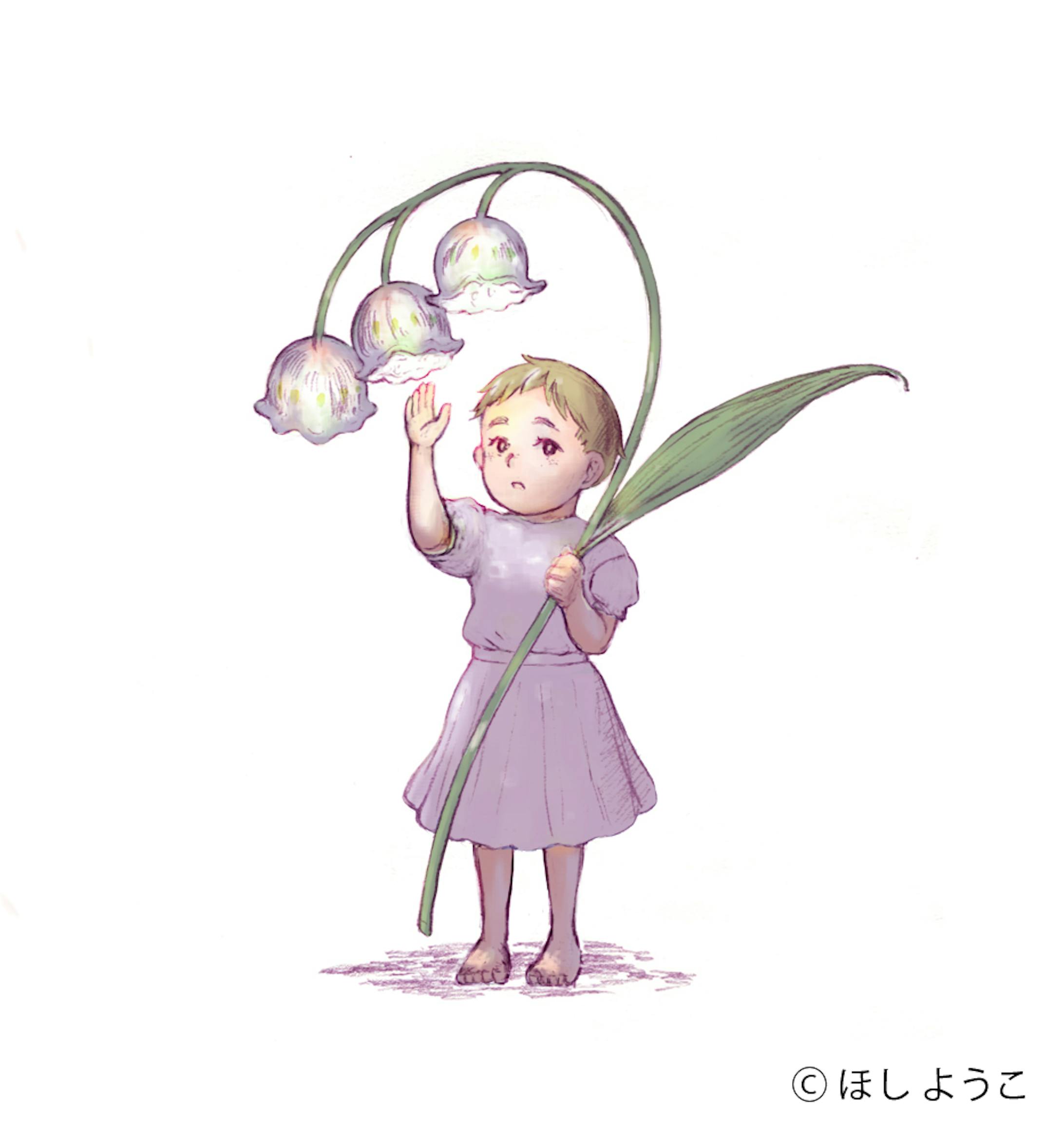 すずらんのカード すずらんのカード