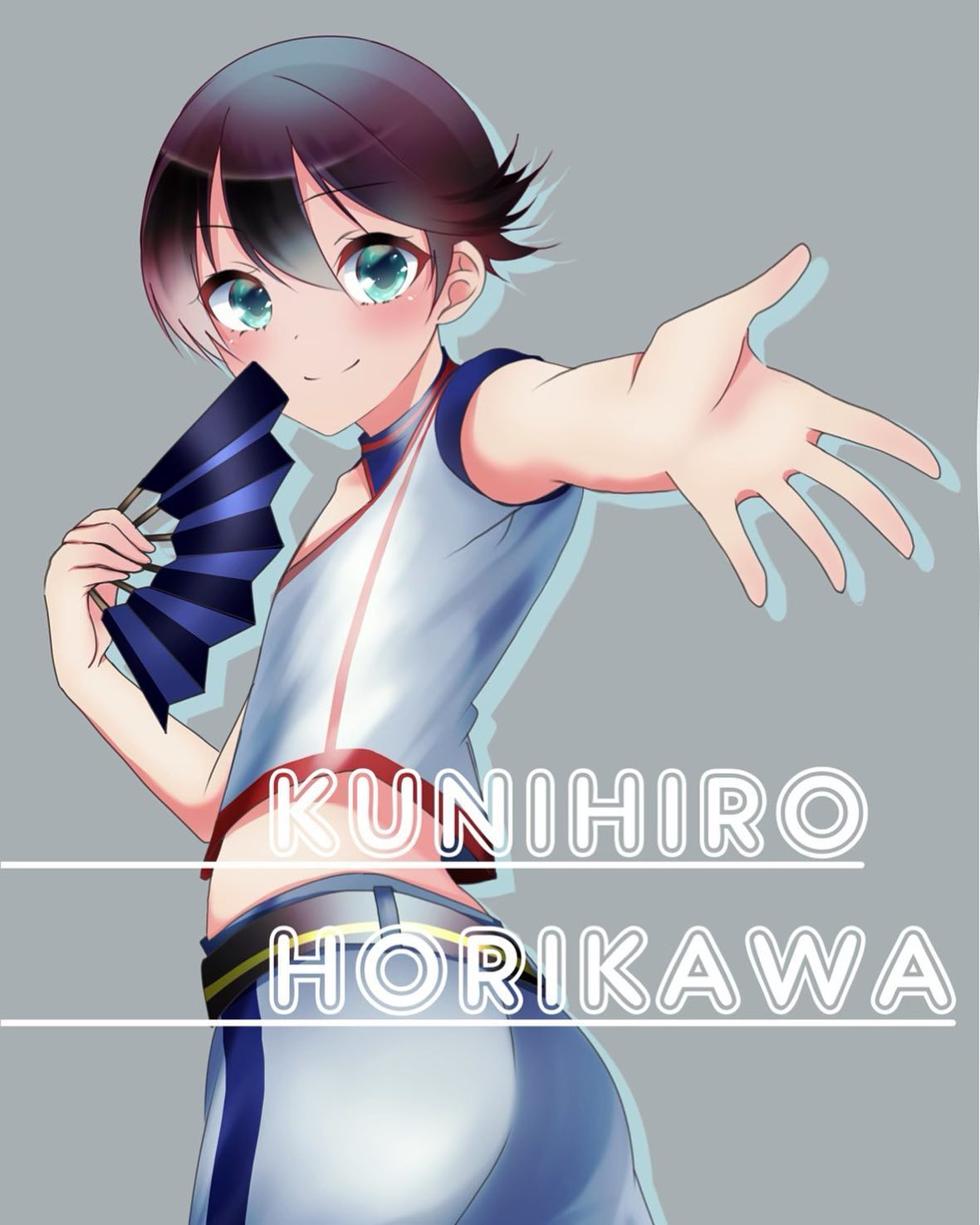 1-19 堀川国広 (N ノーマル/キャラクターカード) ]刀剣乱舞 廻 -虚伝