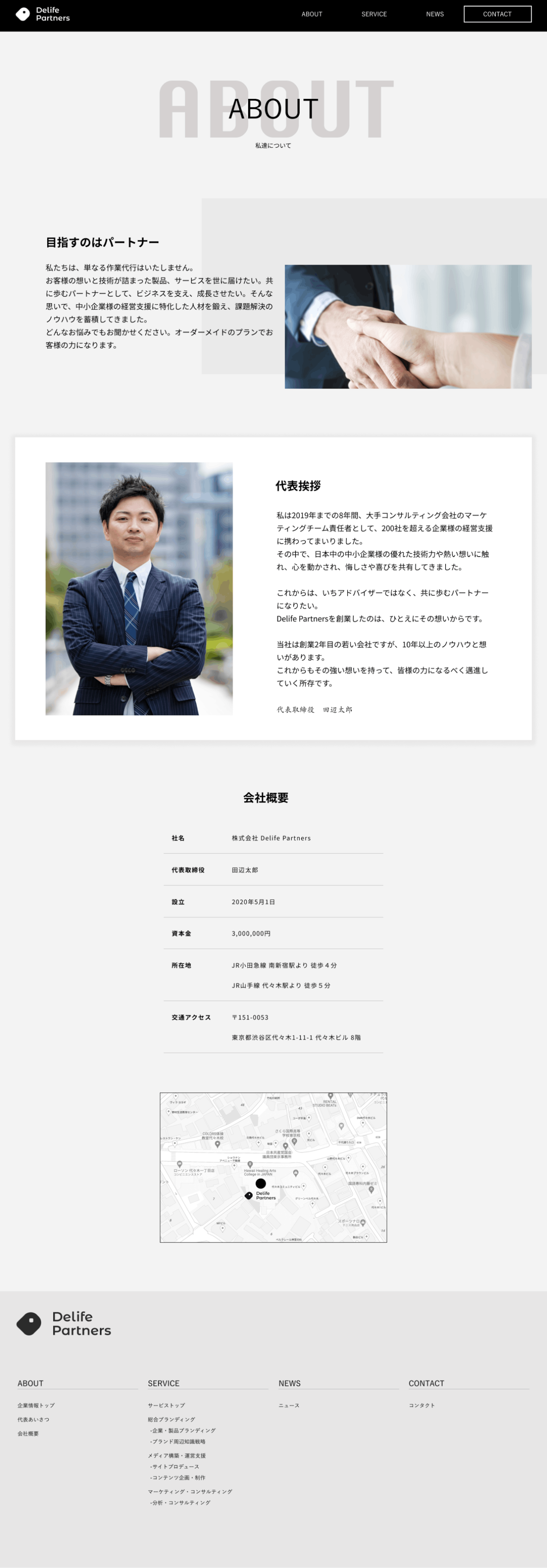【コーポレートサイト】中小企業向けコンサルティング会社-3