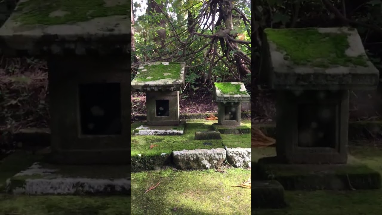 蔵王の山の神祠（ポートフォリオ用に作成）