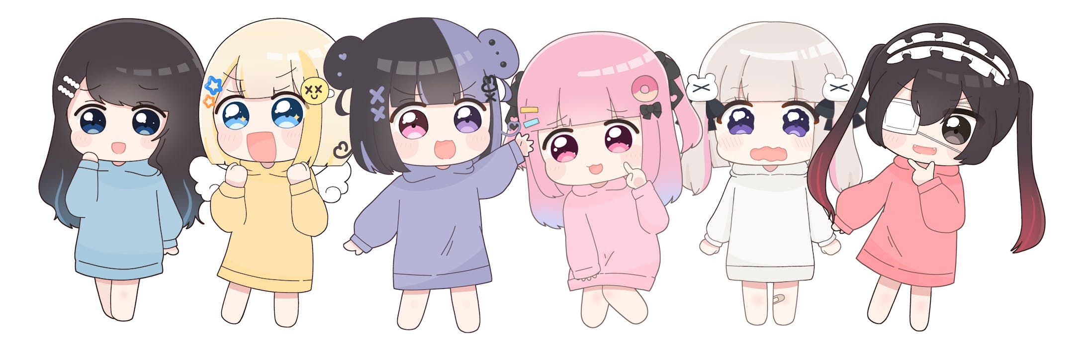 ぱすはに 動画用SDイラスト-1