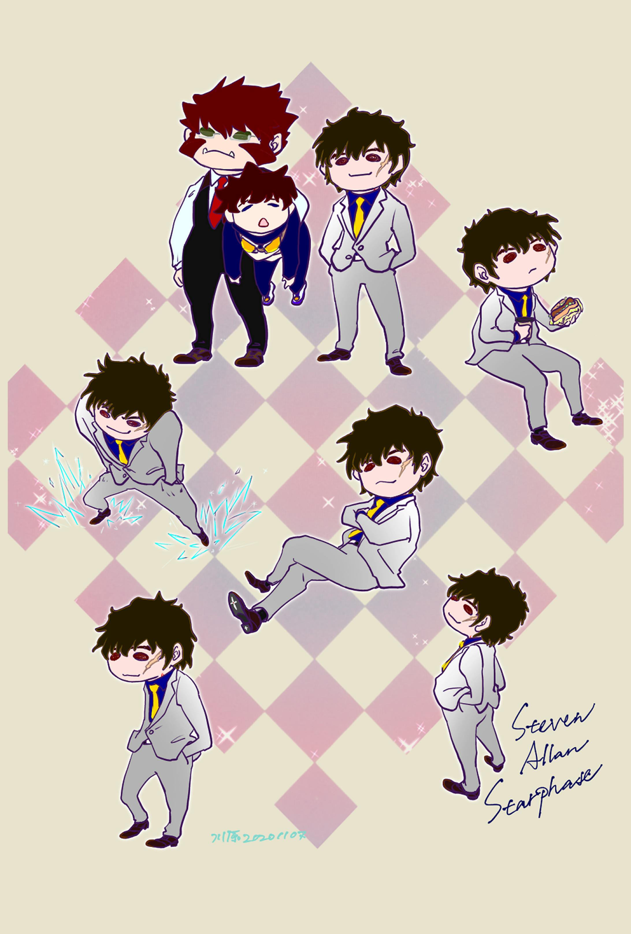 デフォルト『スティーブン•A•スターフェイズ』血界戦線-1