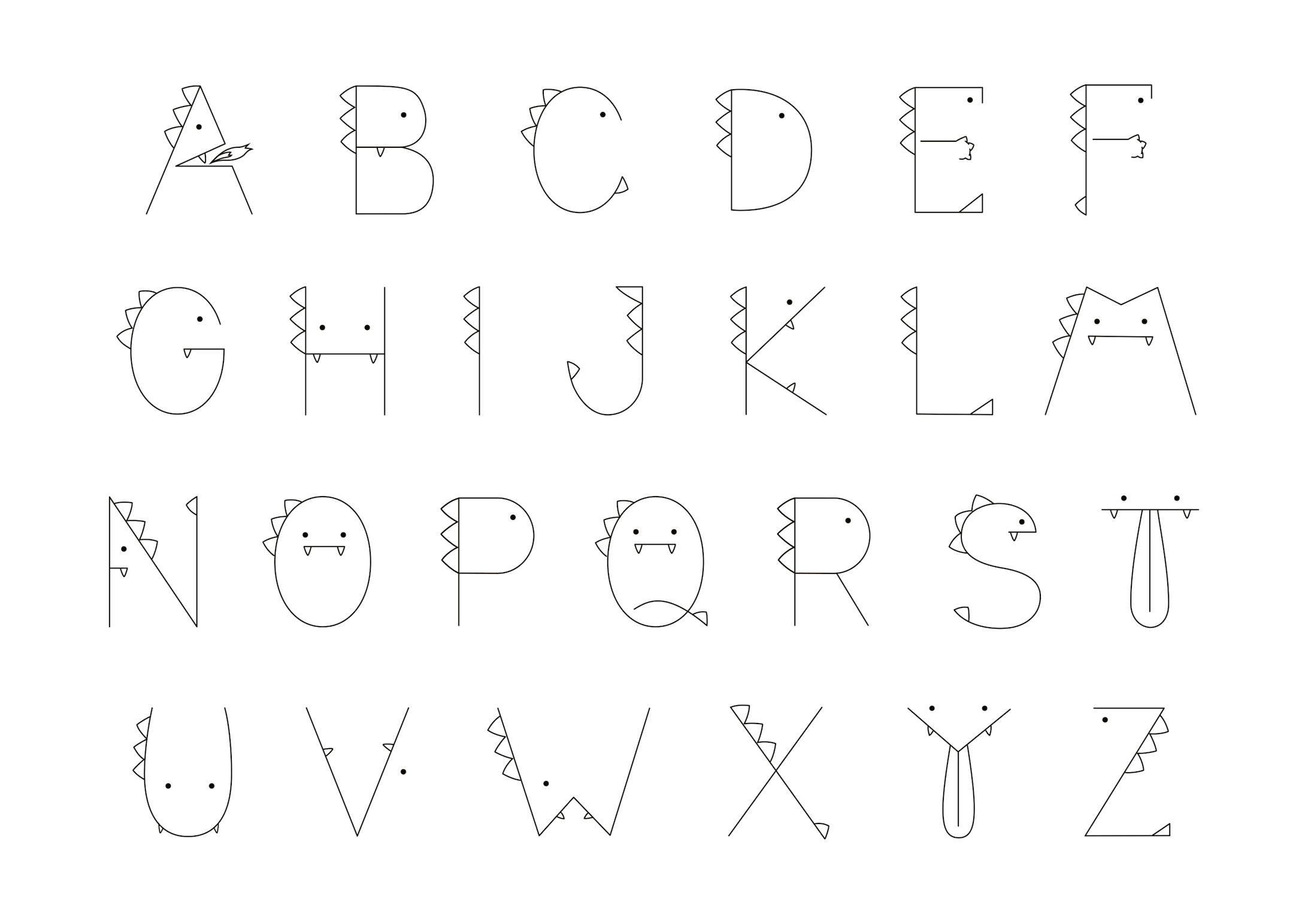 オリジナルフォント(かいじゅう。)-1