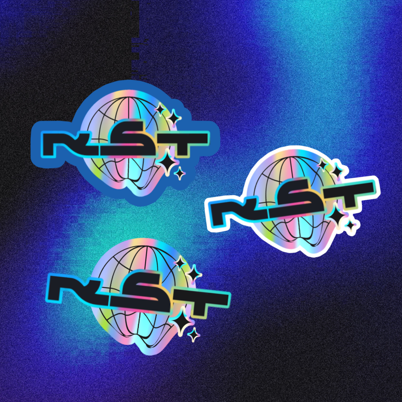 「NST」様　ステッカー-1