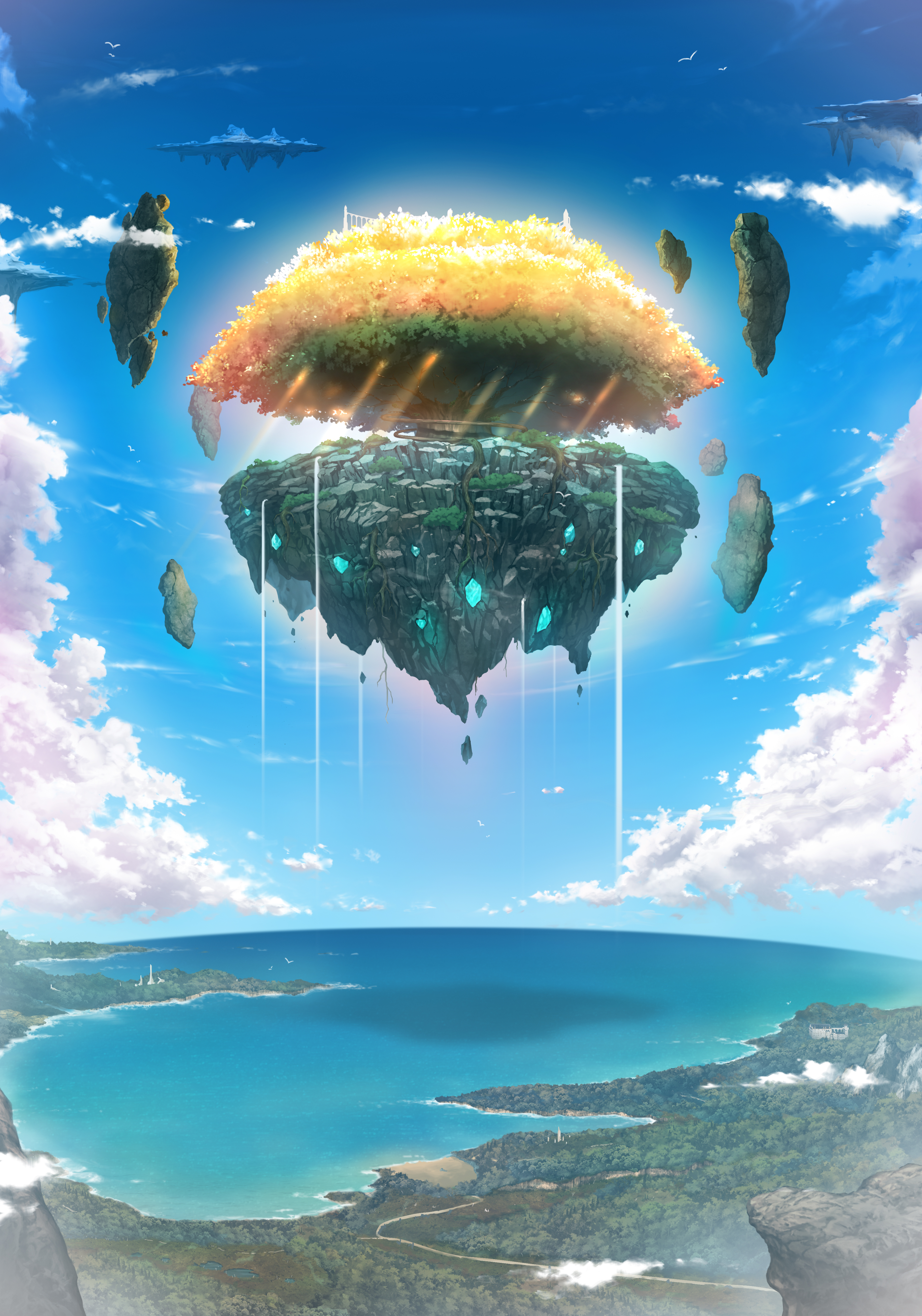 幻想大陸エレストリア　メインビジュアル背景-1