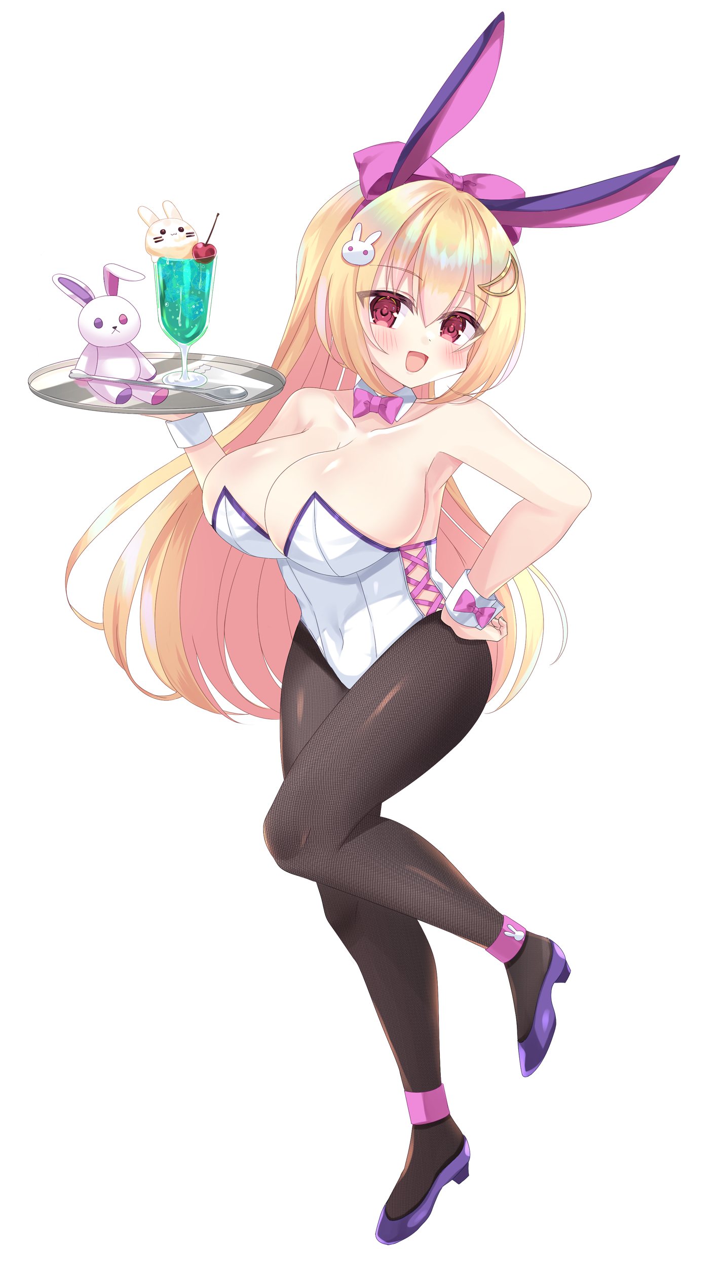 【ご依頼】OCバニー立ち絵イラスト-1