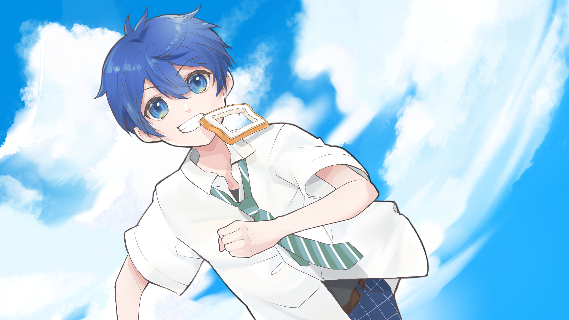 個人様ご依頼歌ってみたサムネ用イラスト-1