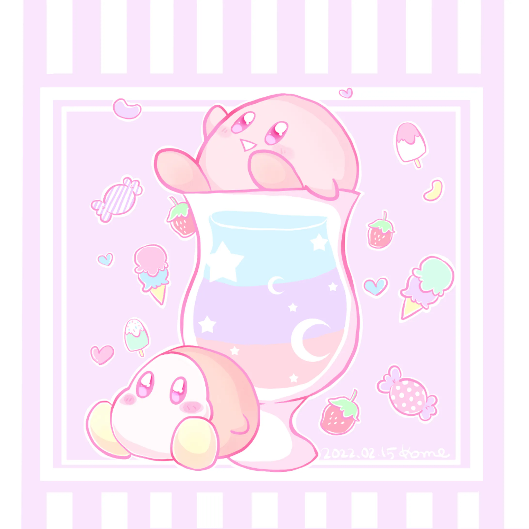 カービィとワドちゃん カービィとワドちゃん