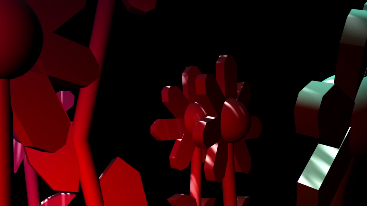 お花の世界_3DCG