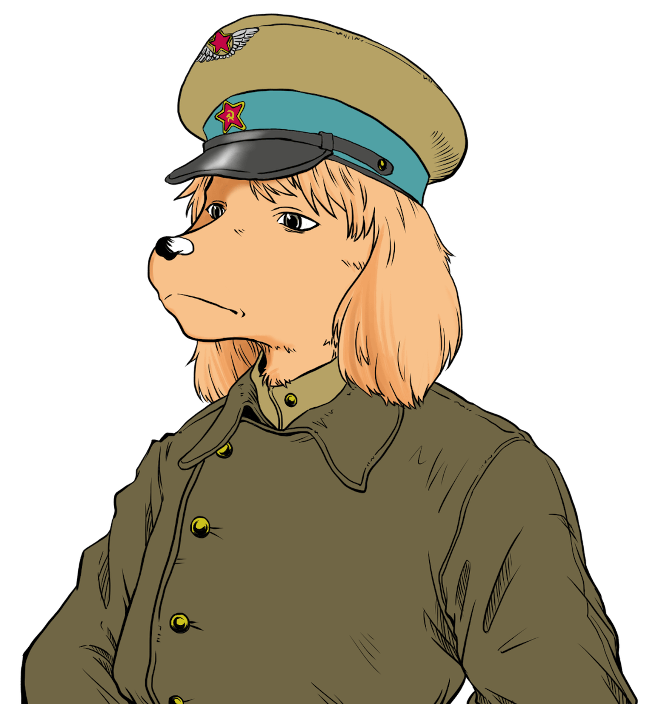 犬種獣人ソ連将校