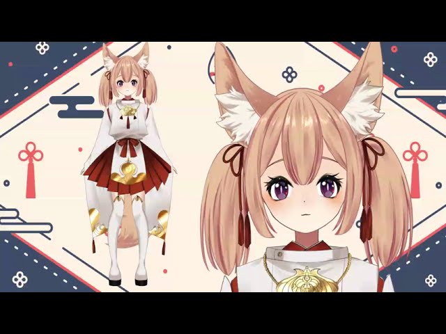 狐の女の子　Live2D