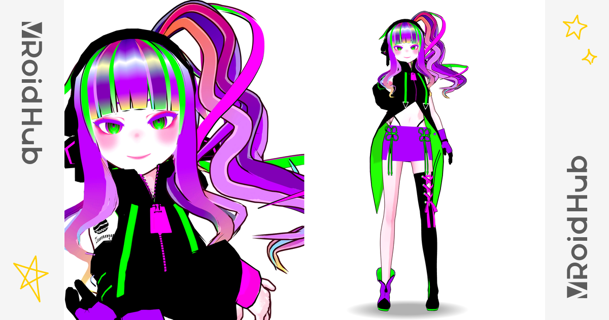 素手流用可◎、vroid
