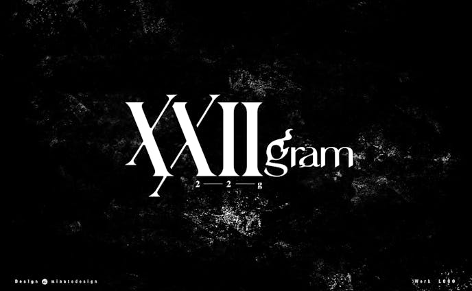 アイドルグループ XXIIgram様ロゴデザイン
