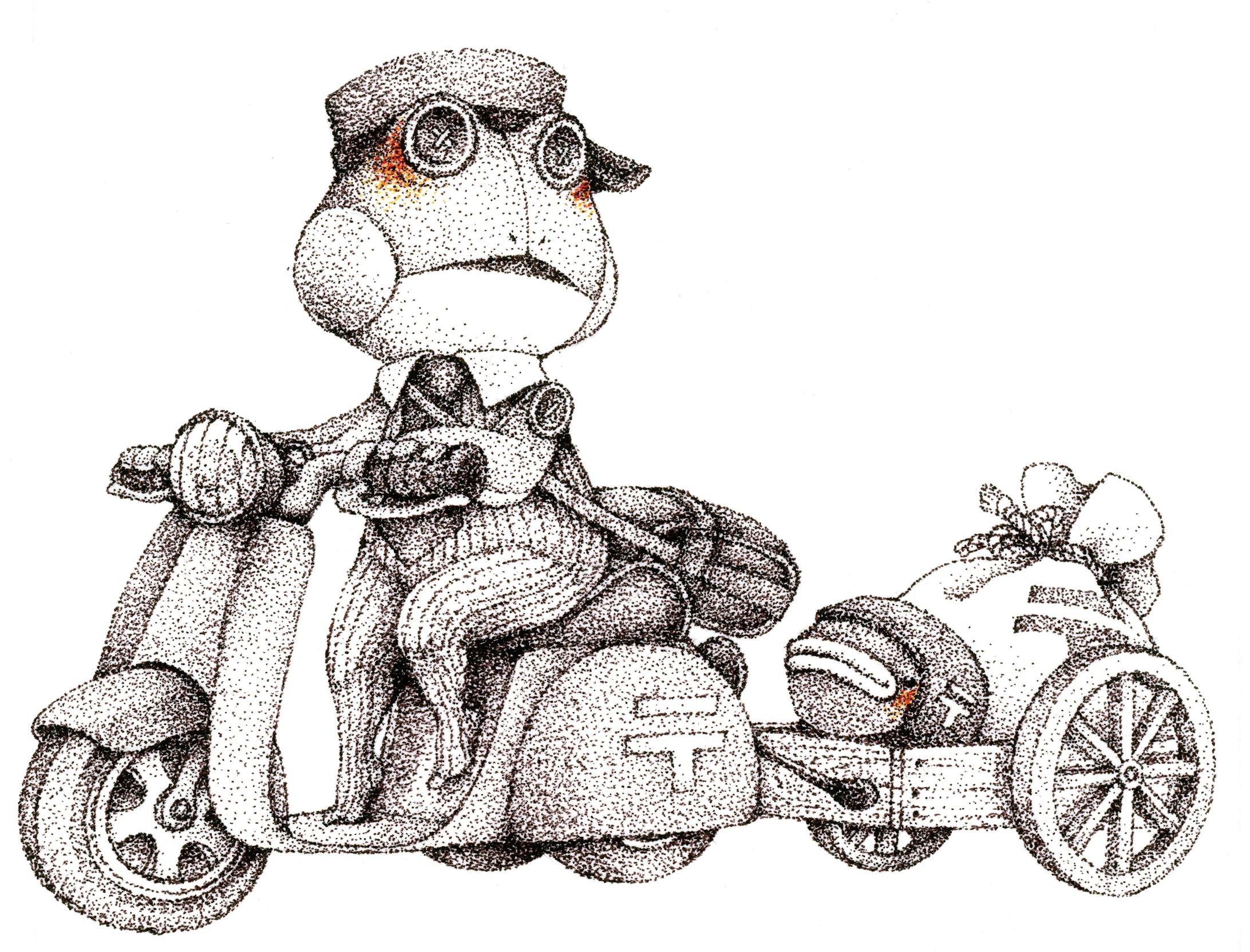 けろ太とおたま・メモセット-1