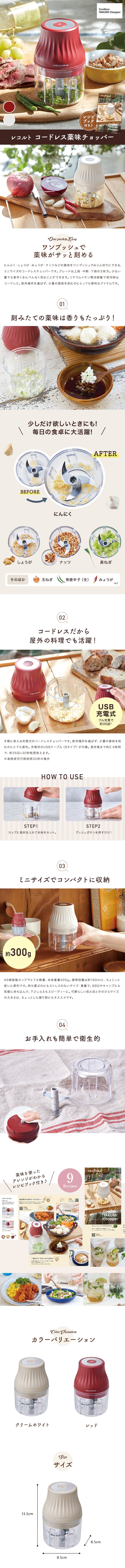 コードレス薬味チョッパー-1