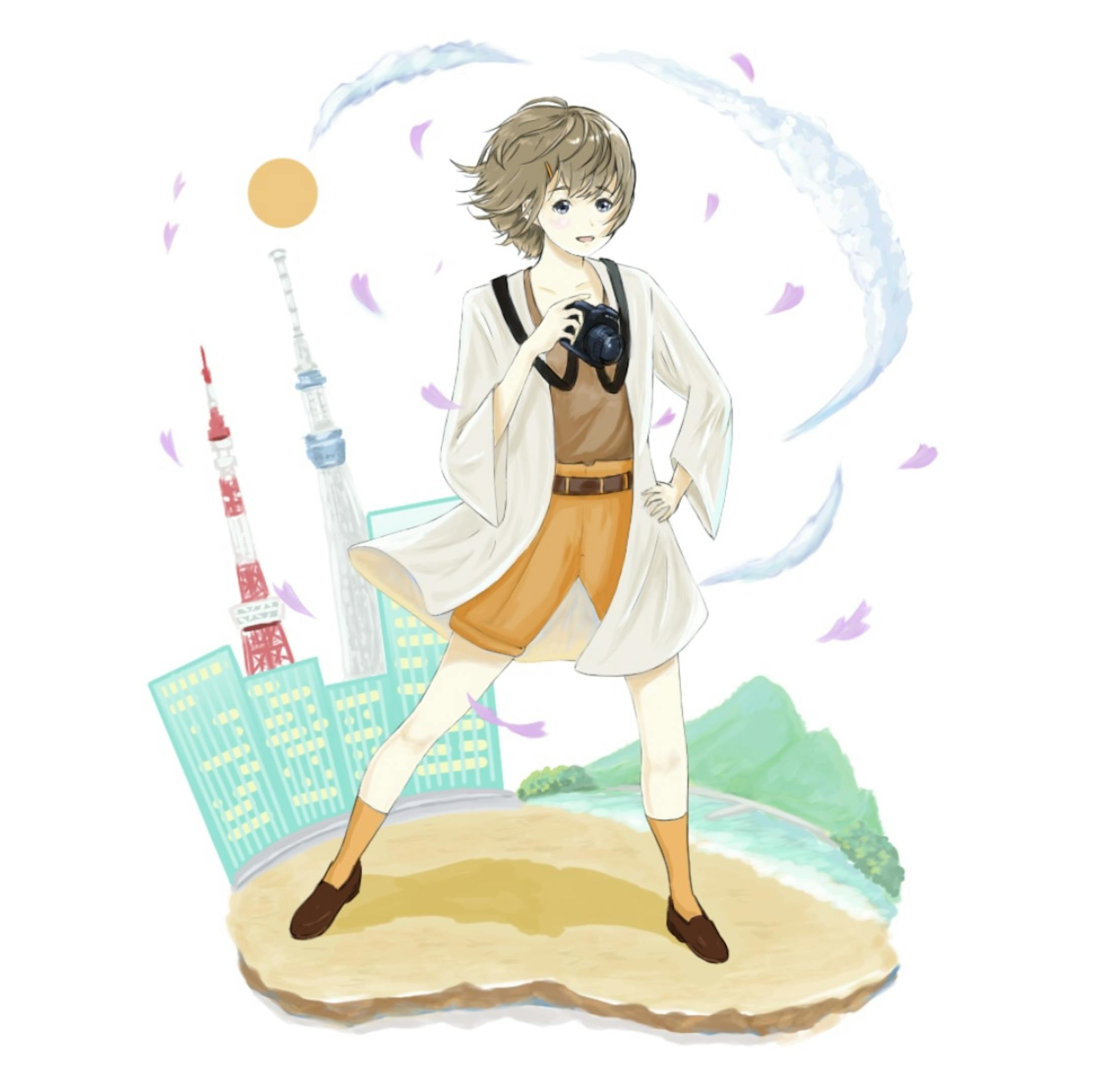 ソーシャルゲーム風イラスト ソーシャルゲーム風イラスト