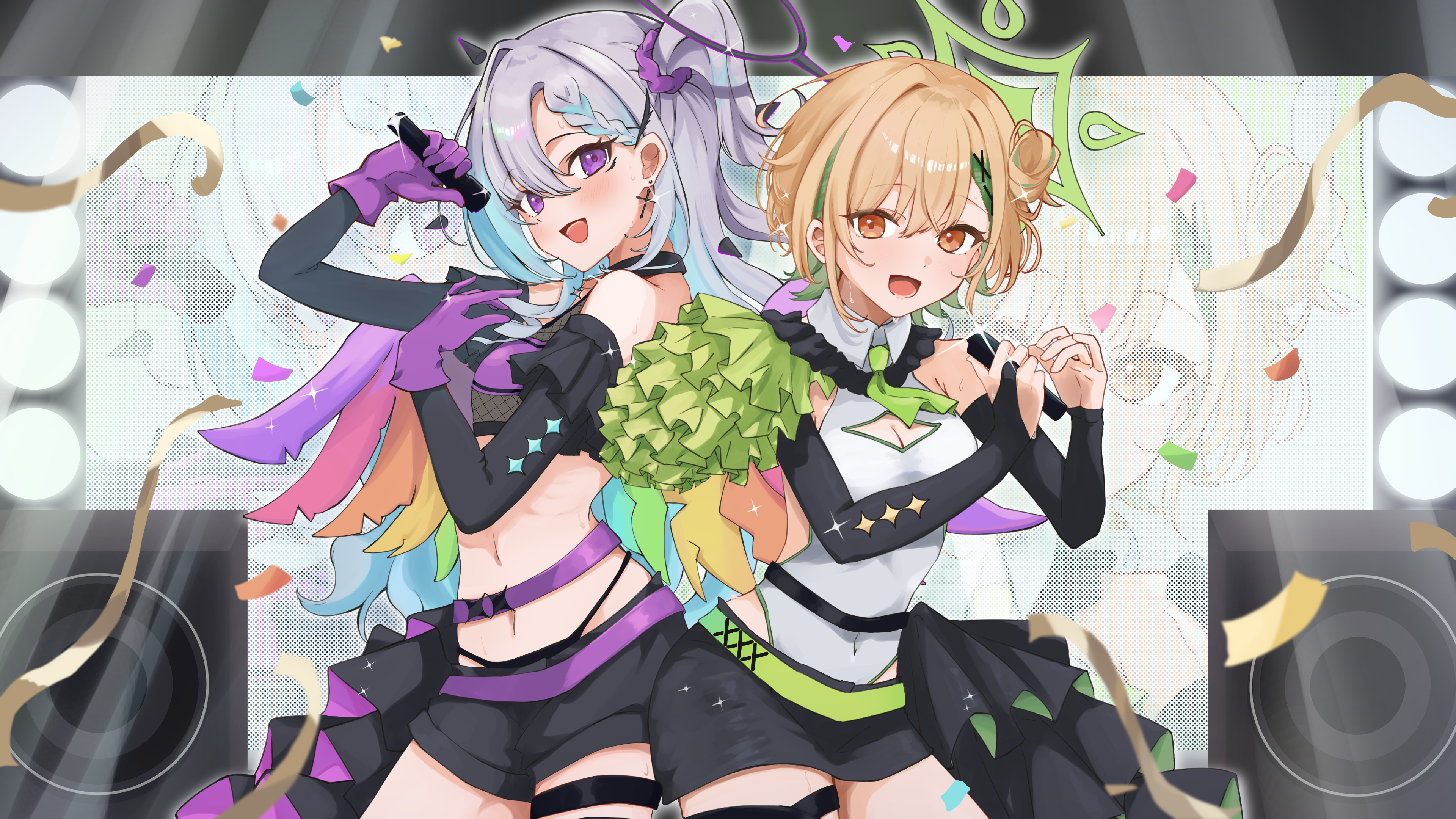 始芽×黒虹キキ　『ライオン』歌ってみたイラスト-1