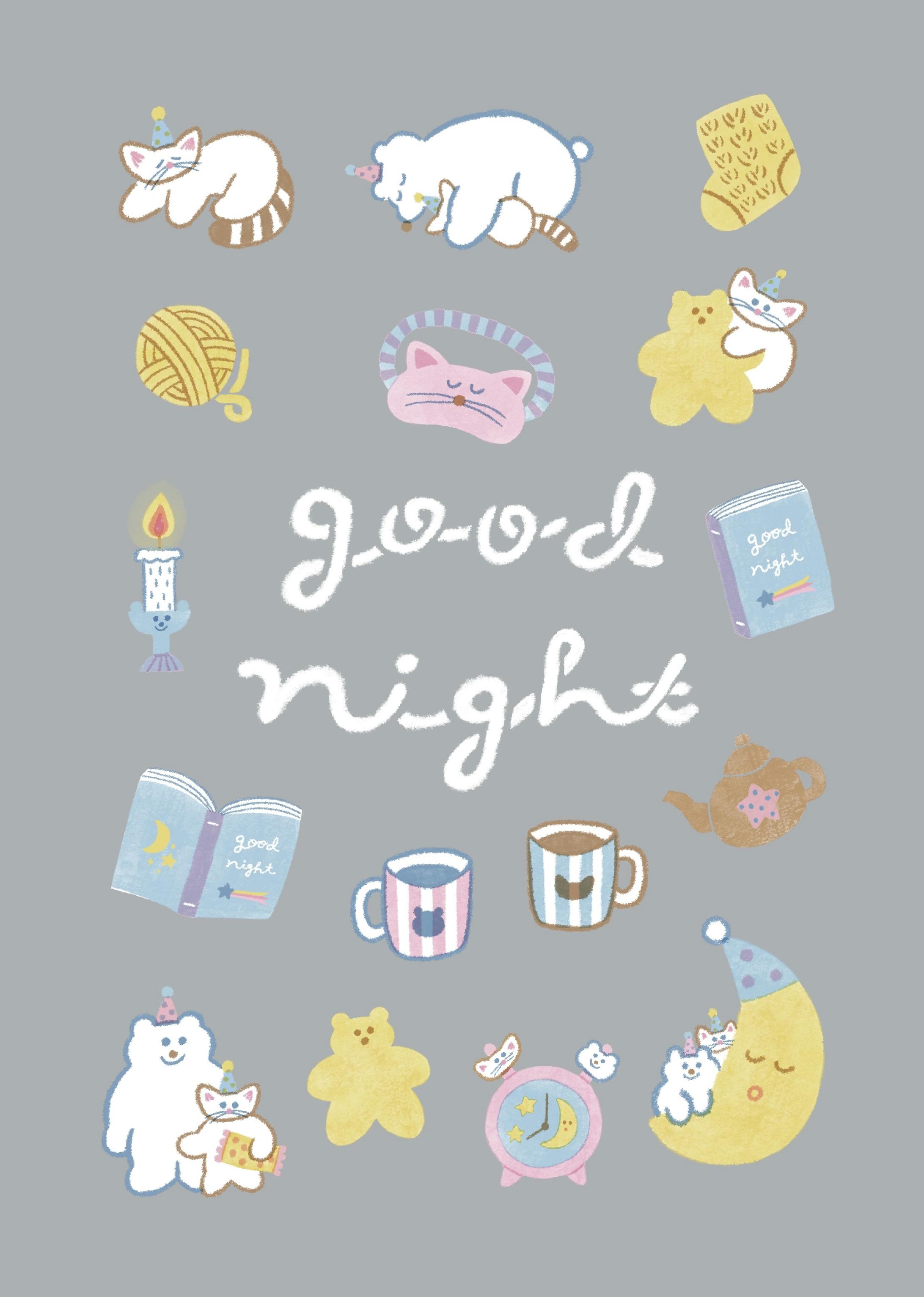 イラスト | good night-1