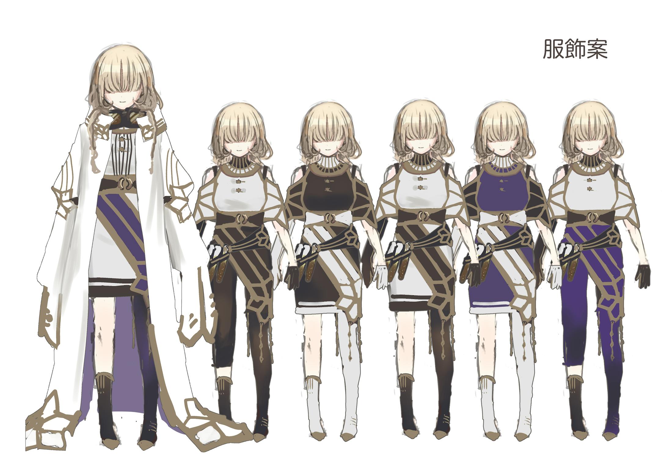 Vtuberモデル依頼キャラクターデザイン Vtuberモデル依頼キャラクターデザイン