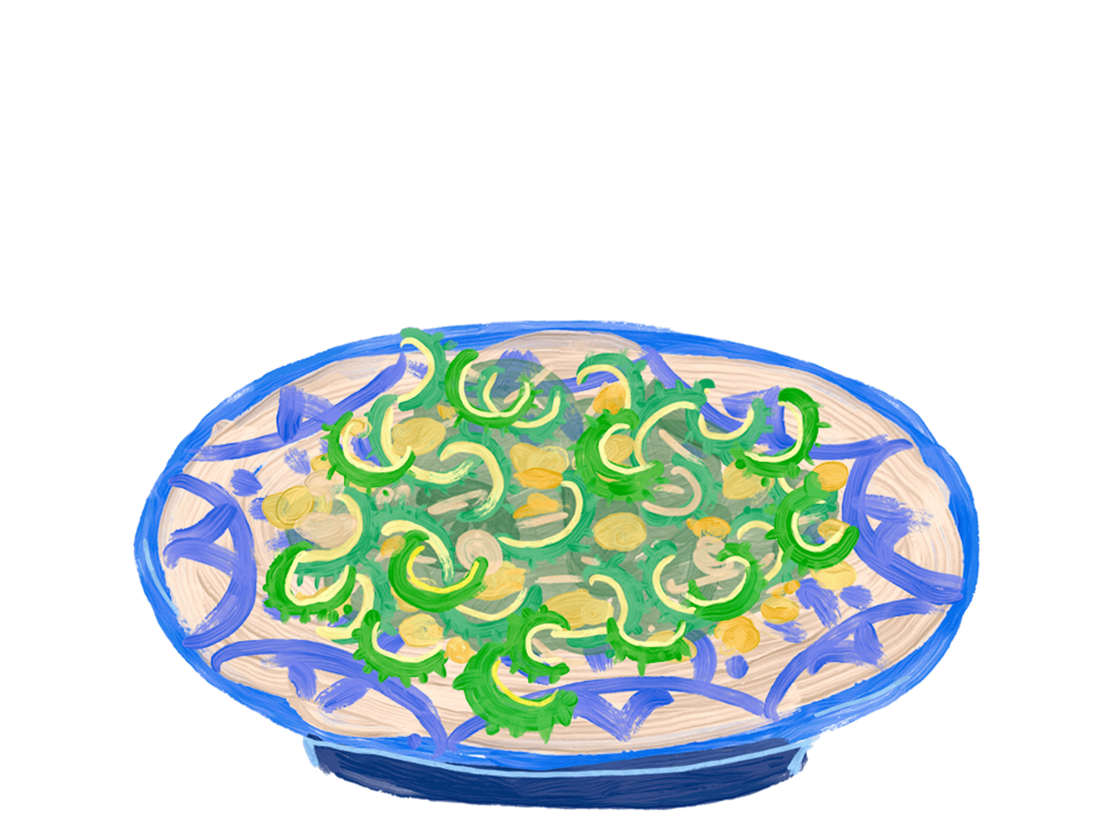 沖縄料理のイラストカット