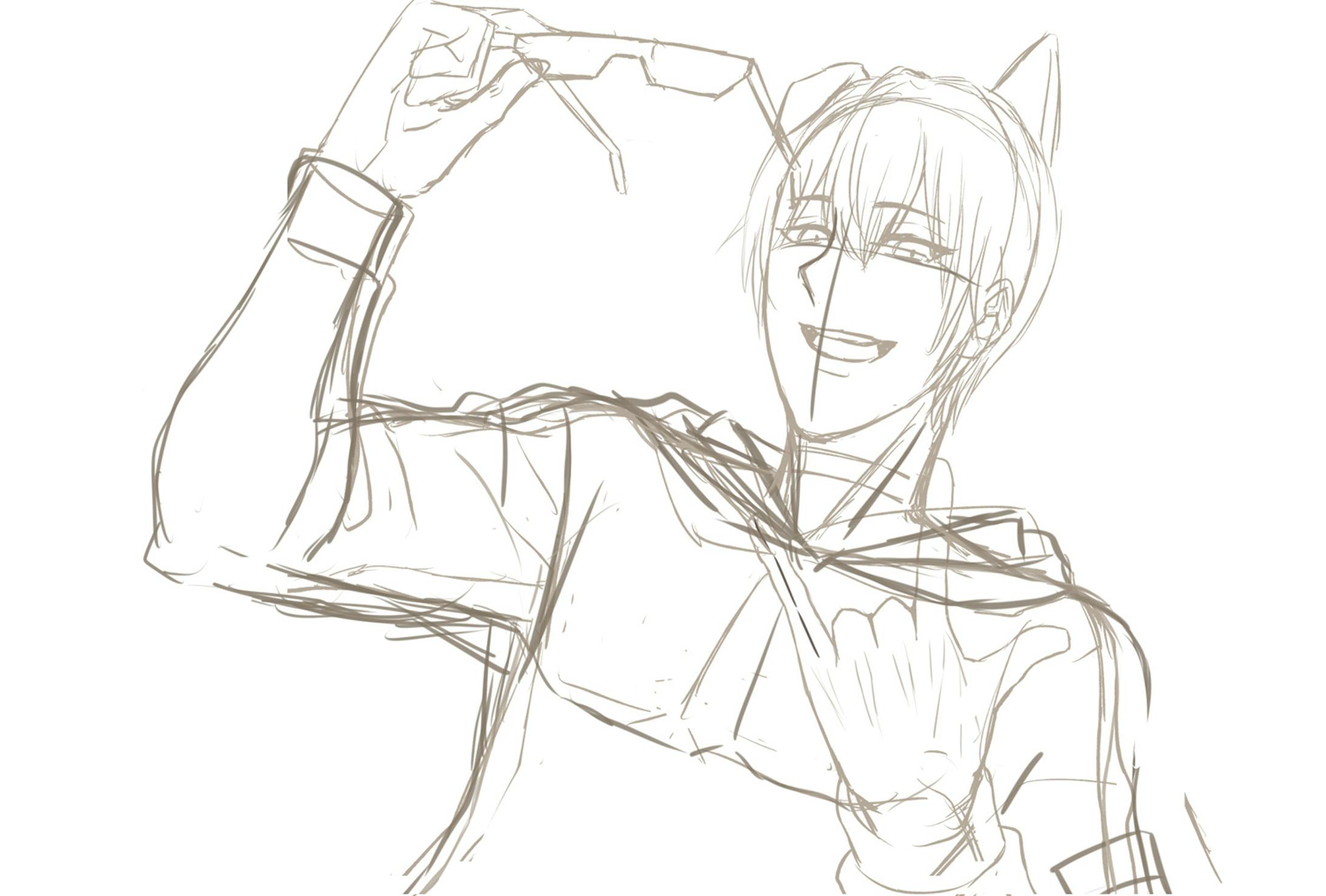 【2023.5】【Skeb】【ツール: Clip studio Paint】【作業時間:15時間】海外で活動されているVtuberの方のキャラです。公開されていたスクショを元に手のポーズとドット風のサングラスと夕日が印象的だったので取り入れました。 【2023.5】【Skeb】【ツール: Clip studio Paint】【作業時間:15時間】海外で活動されているVtuberの方のキャラです。公開されていたスクショを元に手のポーズとドット風のサングラスと夕日が印象的だったので取り入れました。