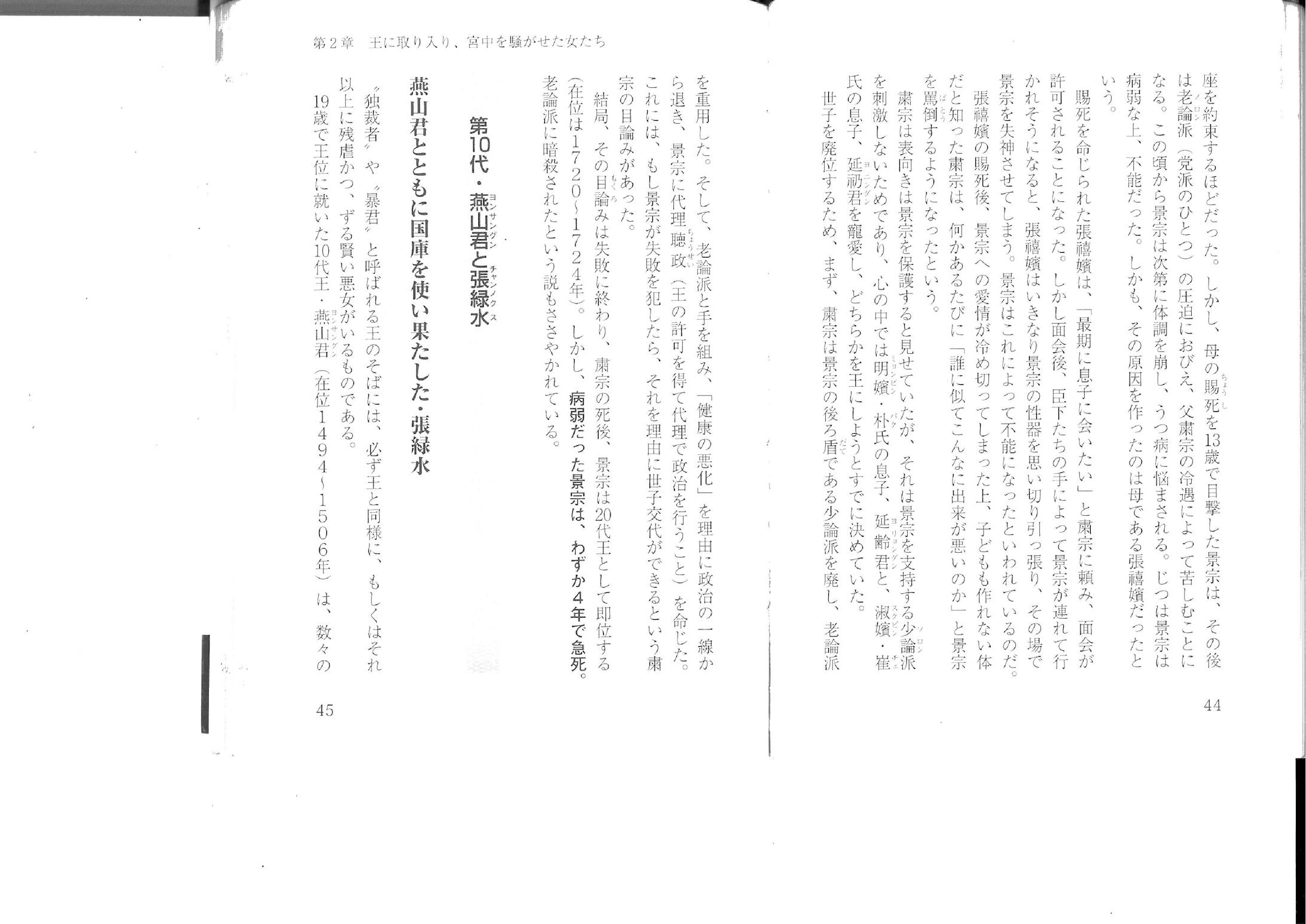 朝鮮王朝の王と女たち 朝鮮王朝の王と女たち