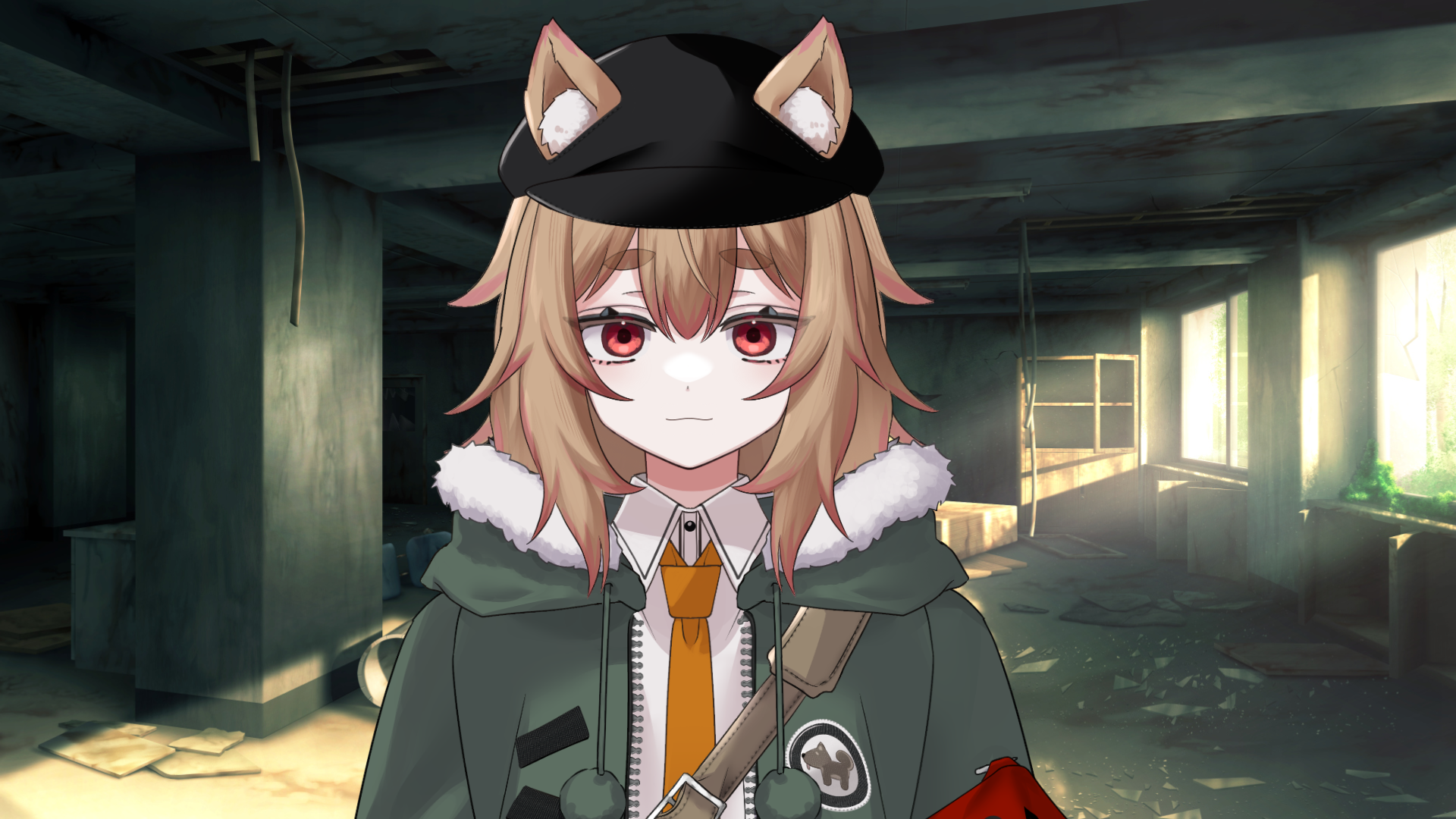 ご依頼　捨て犬コレット様　立ち絵イラスト＋モデリング-1