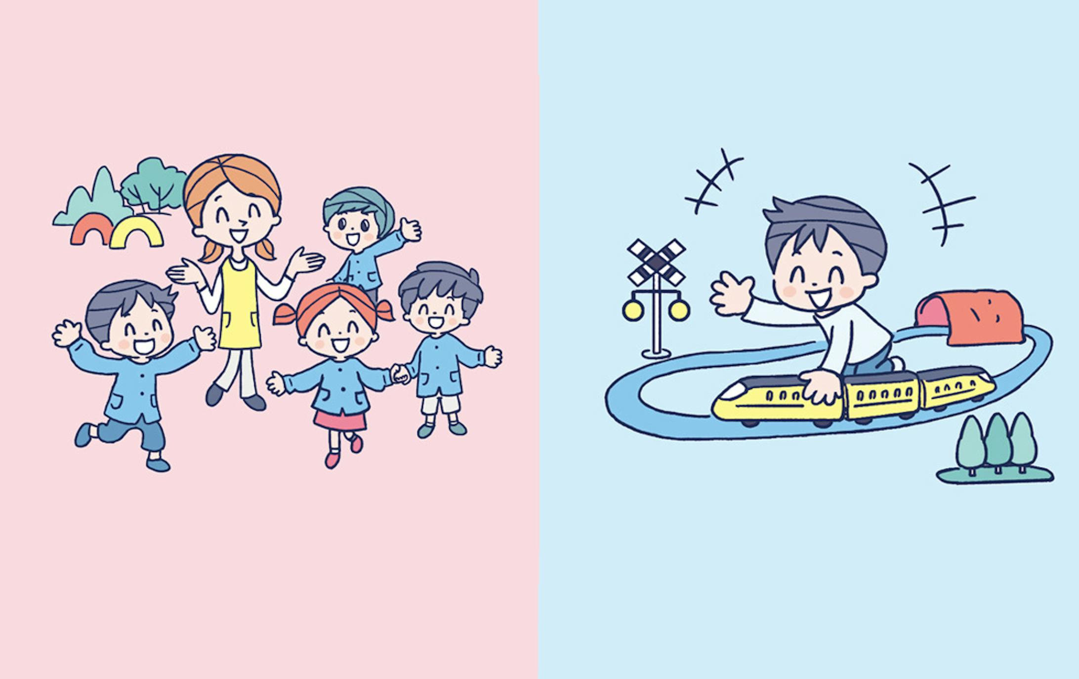 進研ゼミ小学講座｜教材冊子イラスト-1