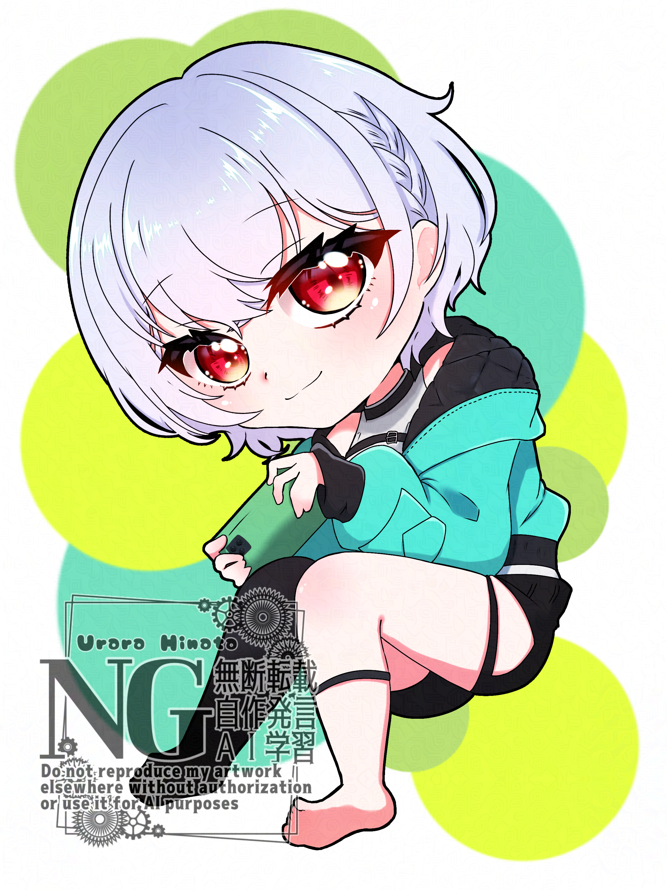 中乃川ゆまん様💜SDイラスト-1