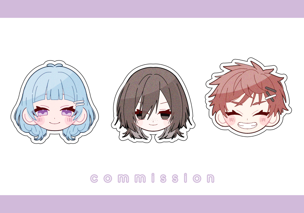 【個人様】フレークシールイラスト-1