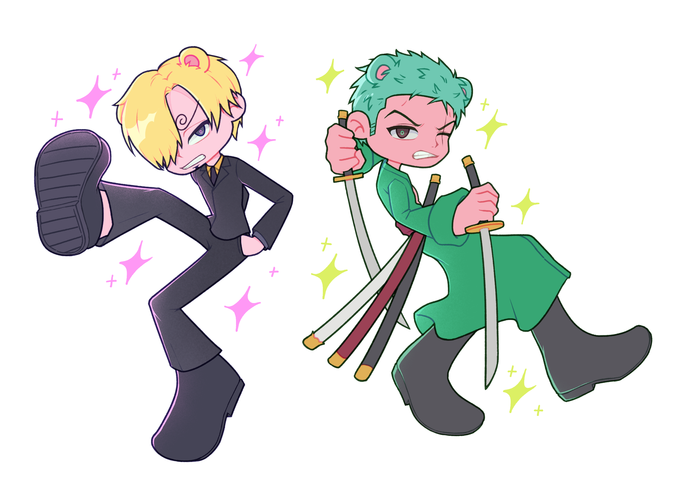 [ONE PIECE] Sanji & Zoro-1