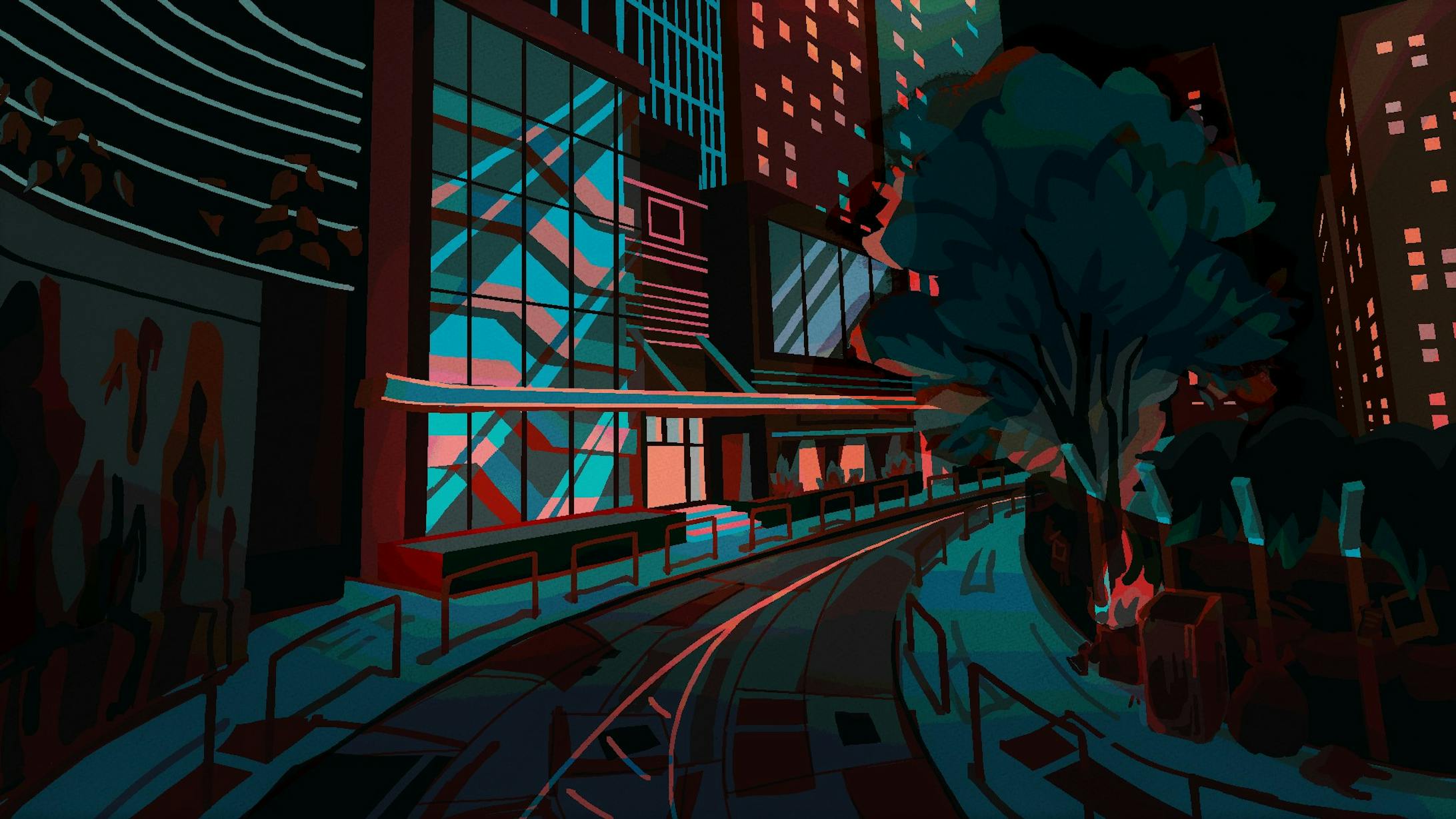 Additional lighting.