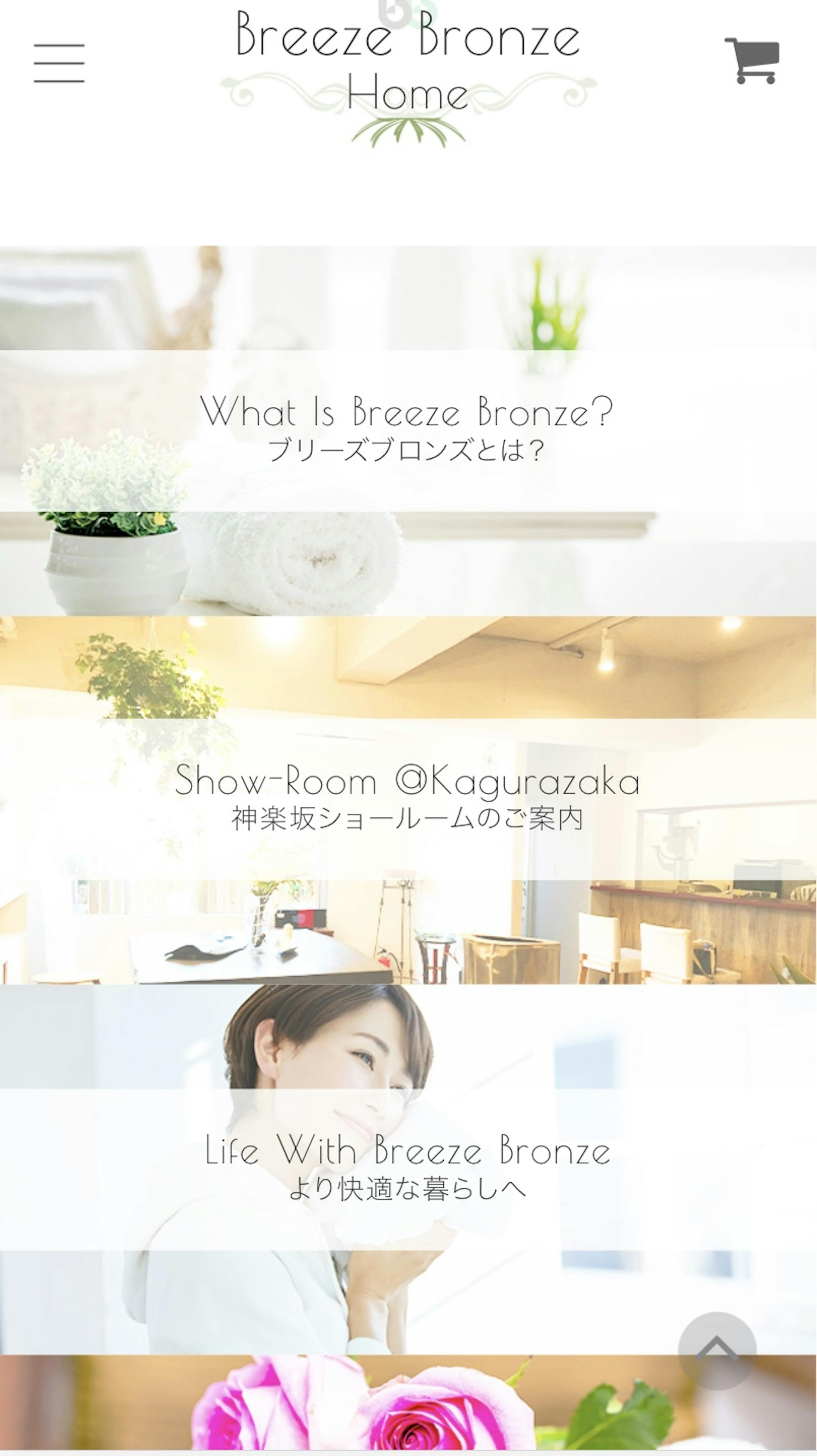Breeze Bronze Home Web サイト制作-7