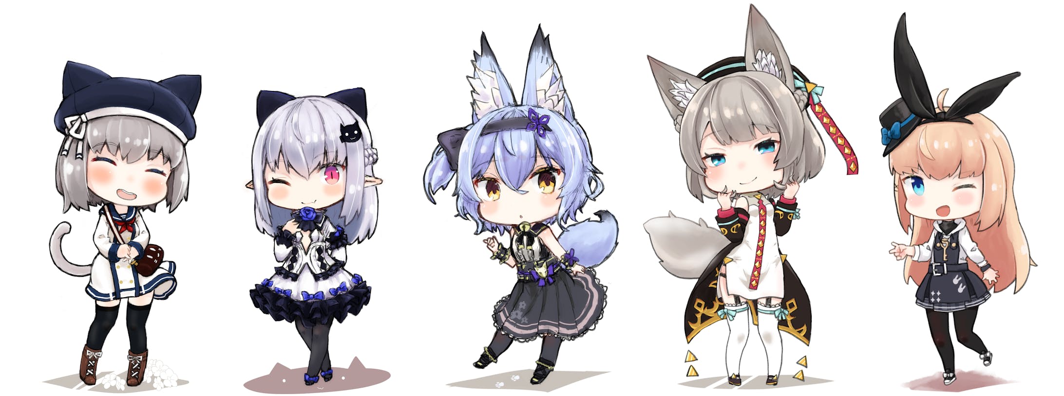 アバターのデフォルメ化イラスト アバターのデフォルメ化イラスト