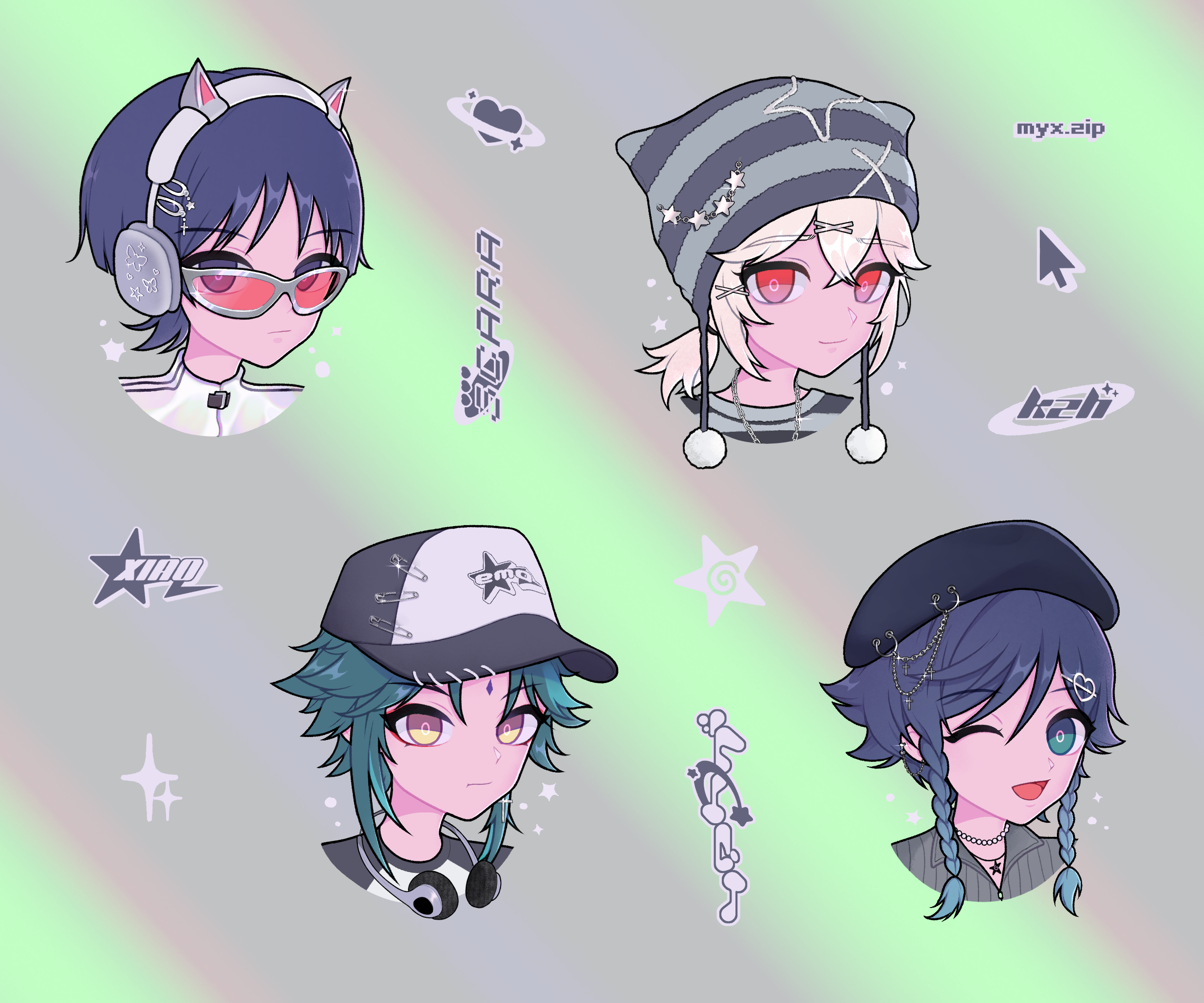 [GENSHIN] Anemo Boys Y2K-1