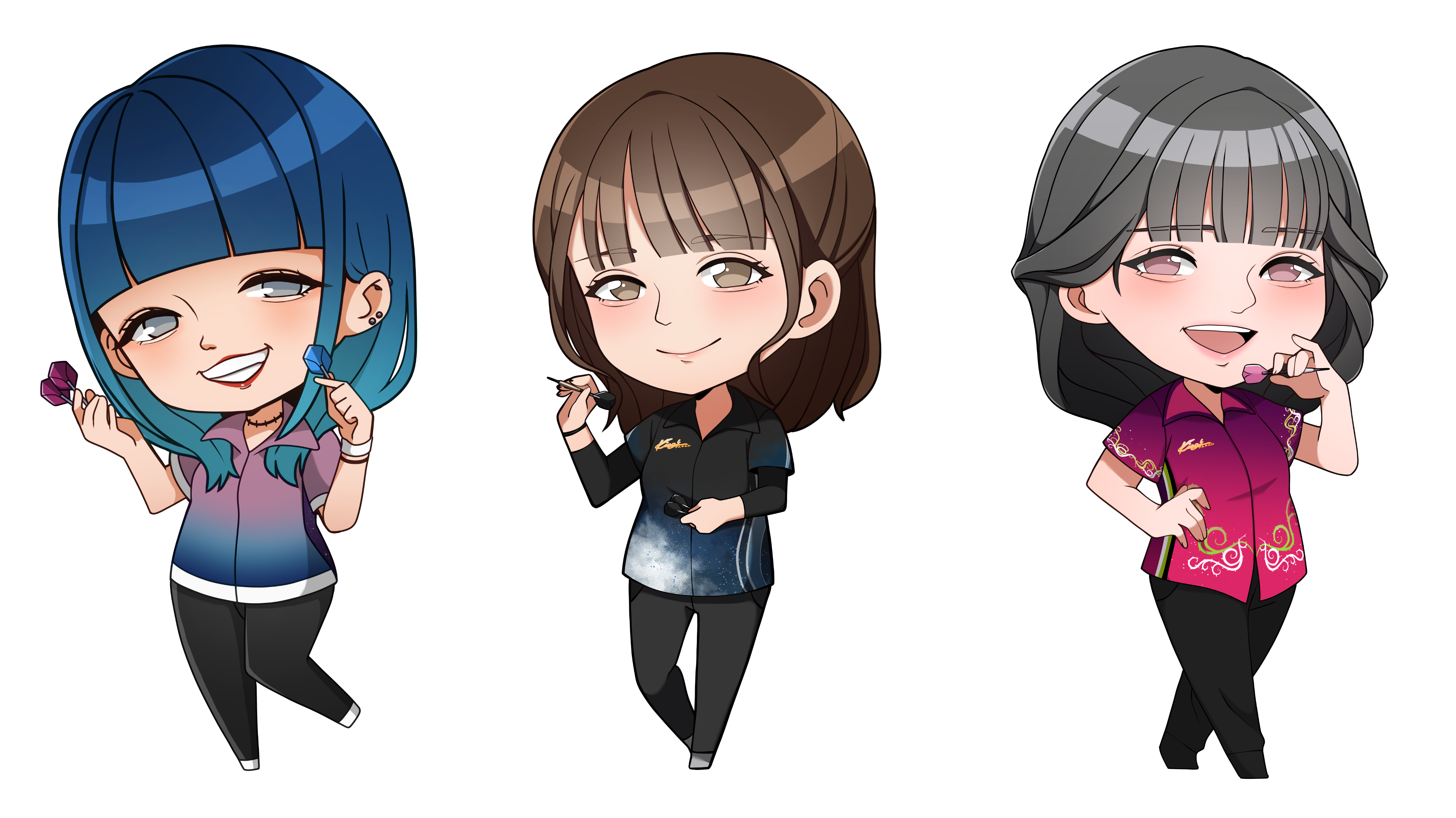 依頼　ミニキャラ立ち絵-1