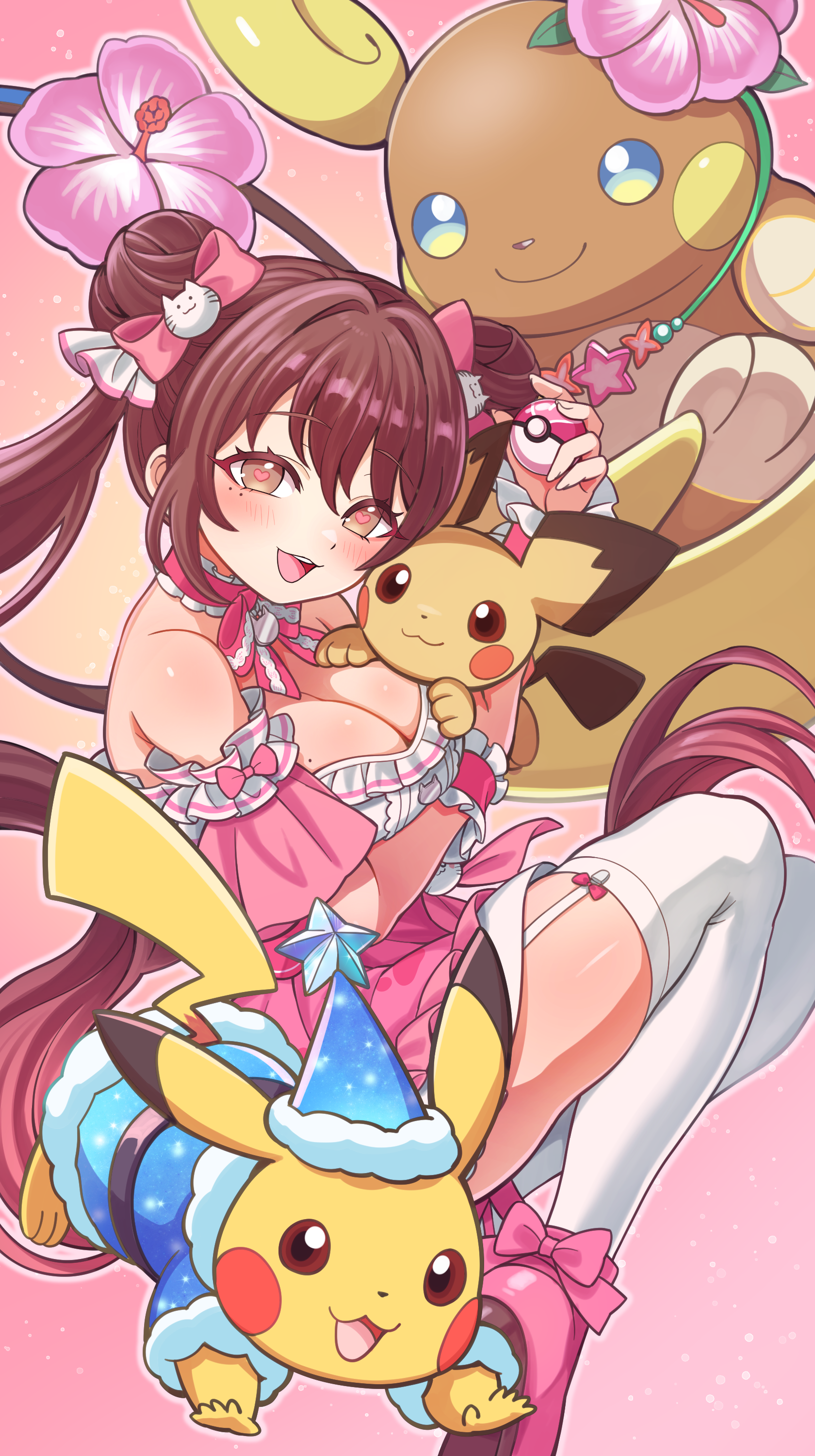 ちこさん二周年記念イラスト-1