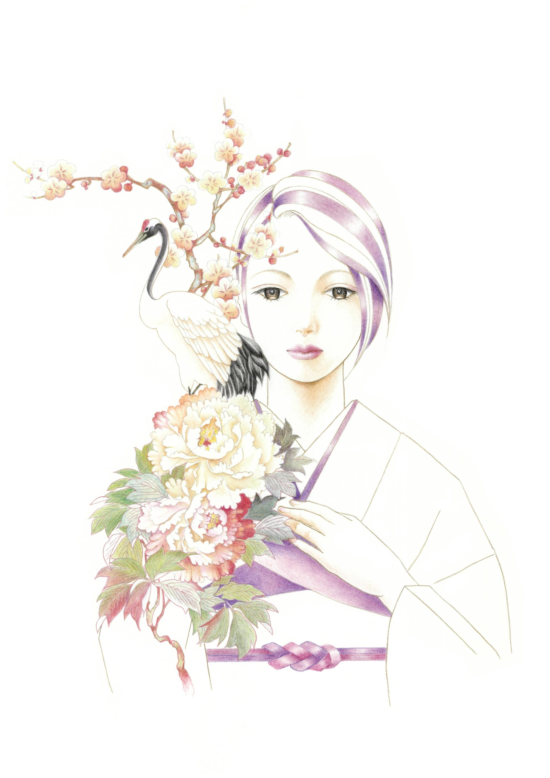 趣味 色鉛筆イラスト3-1